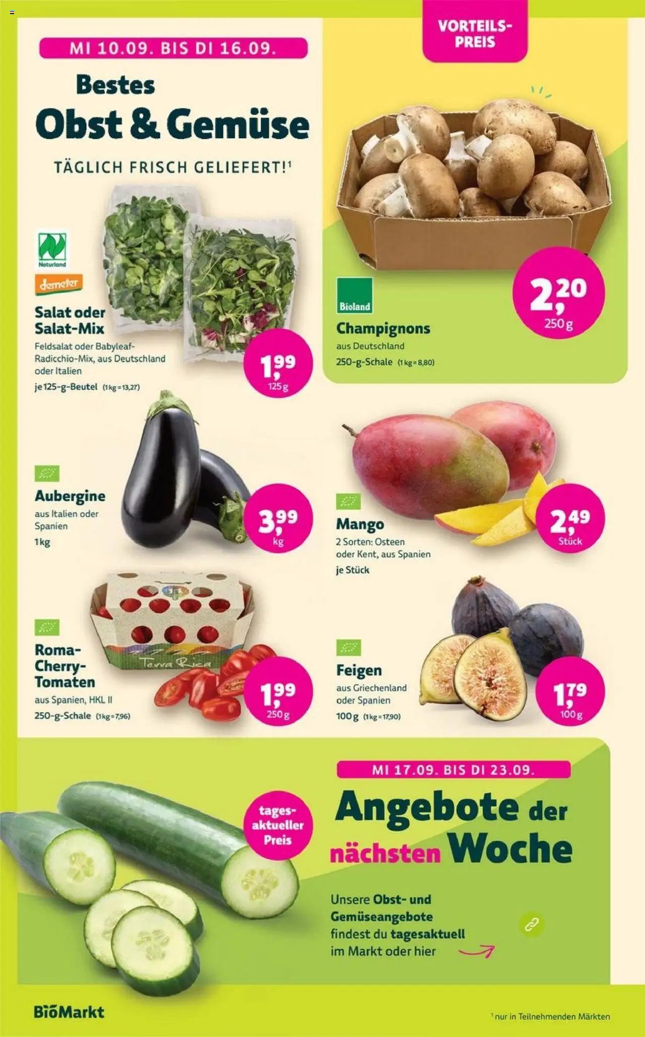 Denns BioMarkt Angebote (2025-09-10 - 2025-09-23) | 2