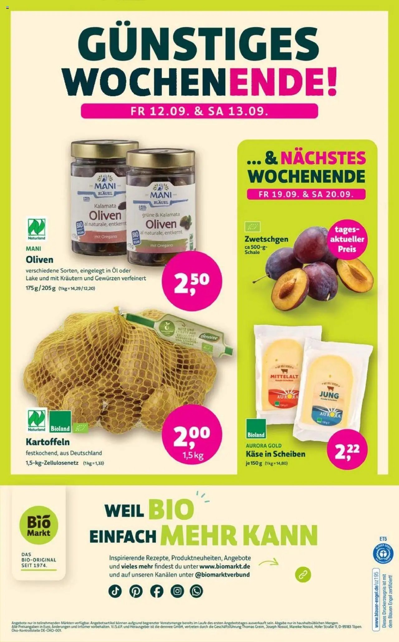 Denns BioMarkt Angebote (2025-09-10 - 2025-09-23) | 12