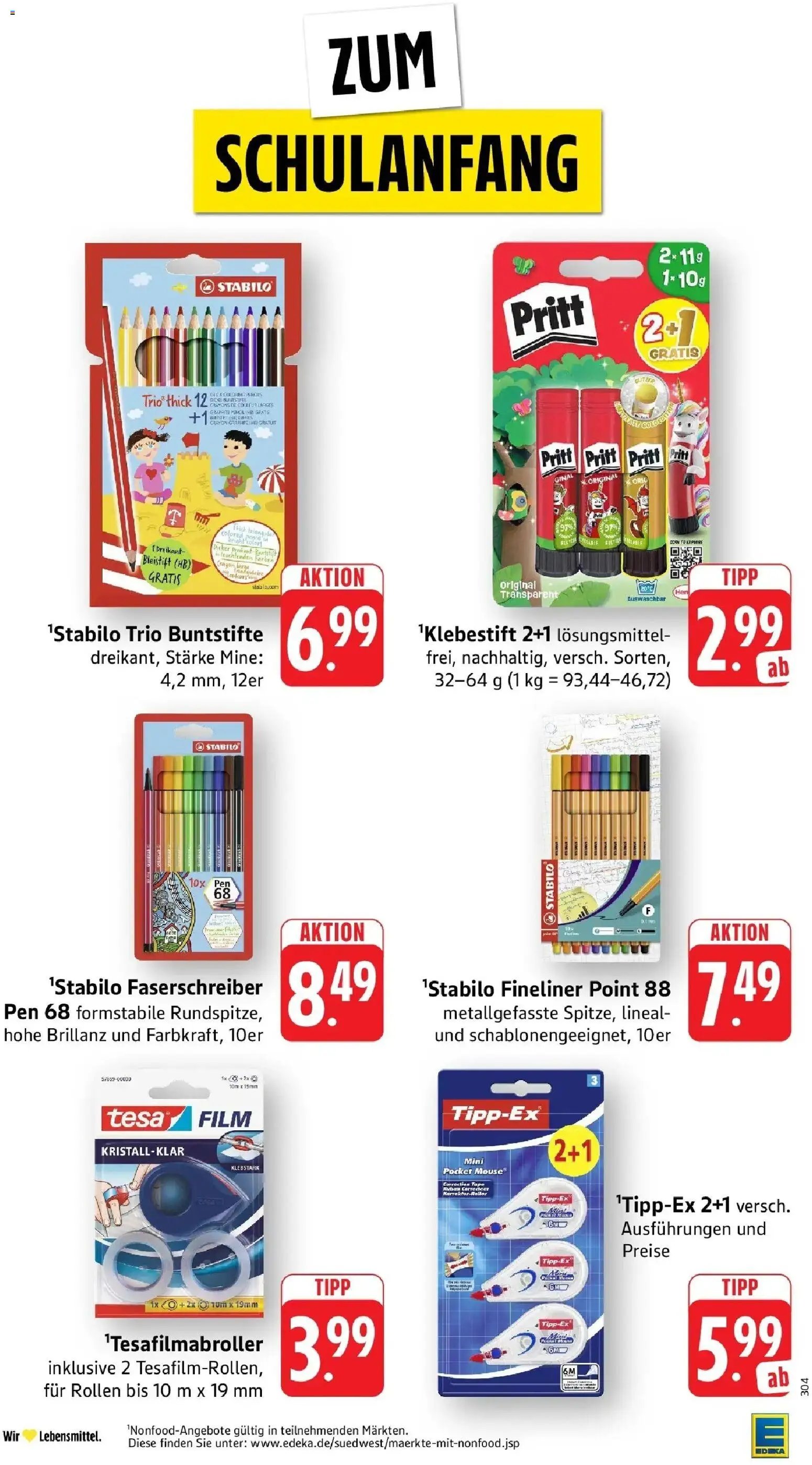 Edeka Prospekt Steinau
