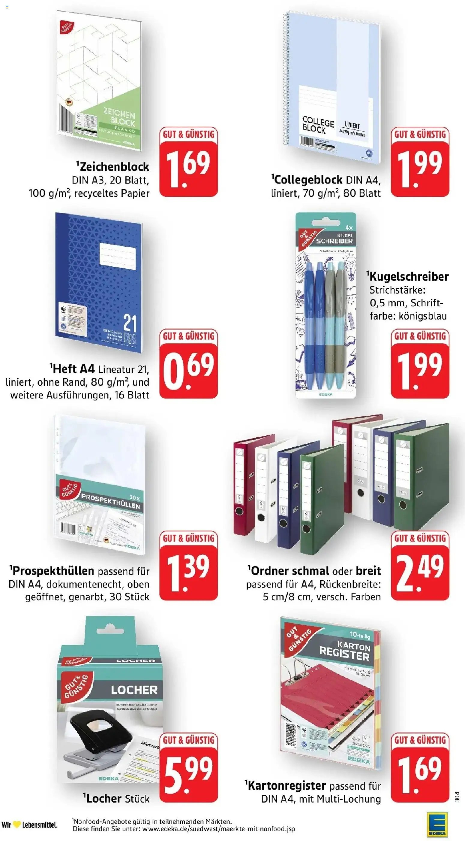 Edeka Prospekt Steinau