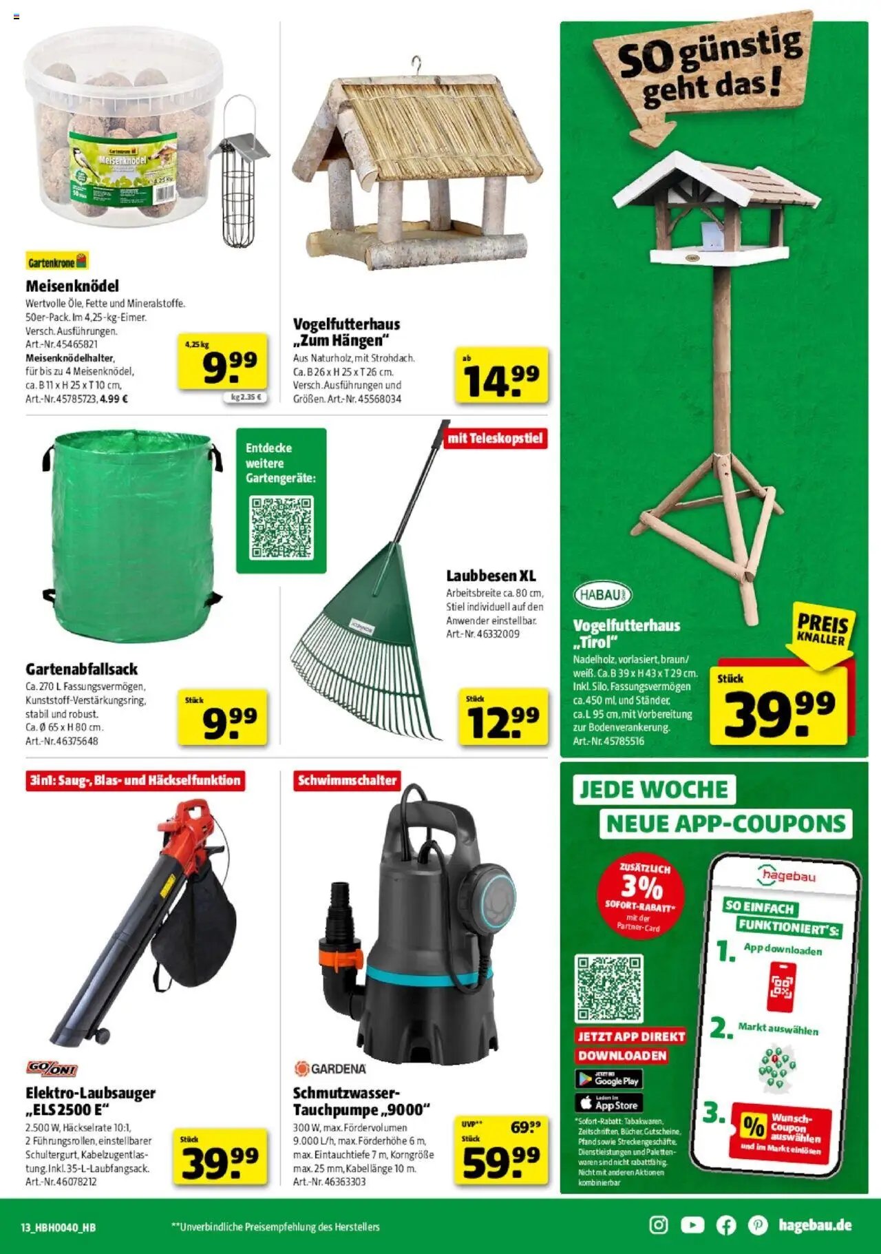 Hagebau Prospekt Versmold (2025-09-27 - 2025-10-04) | 13