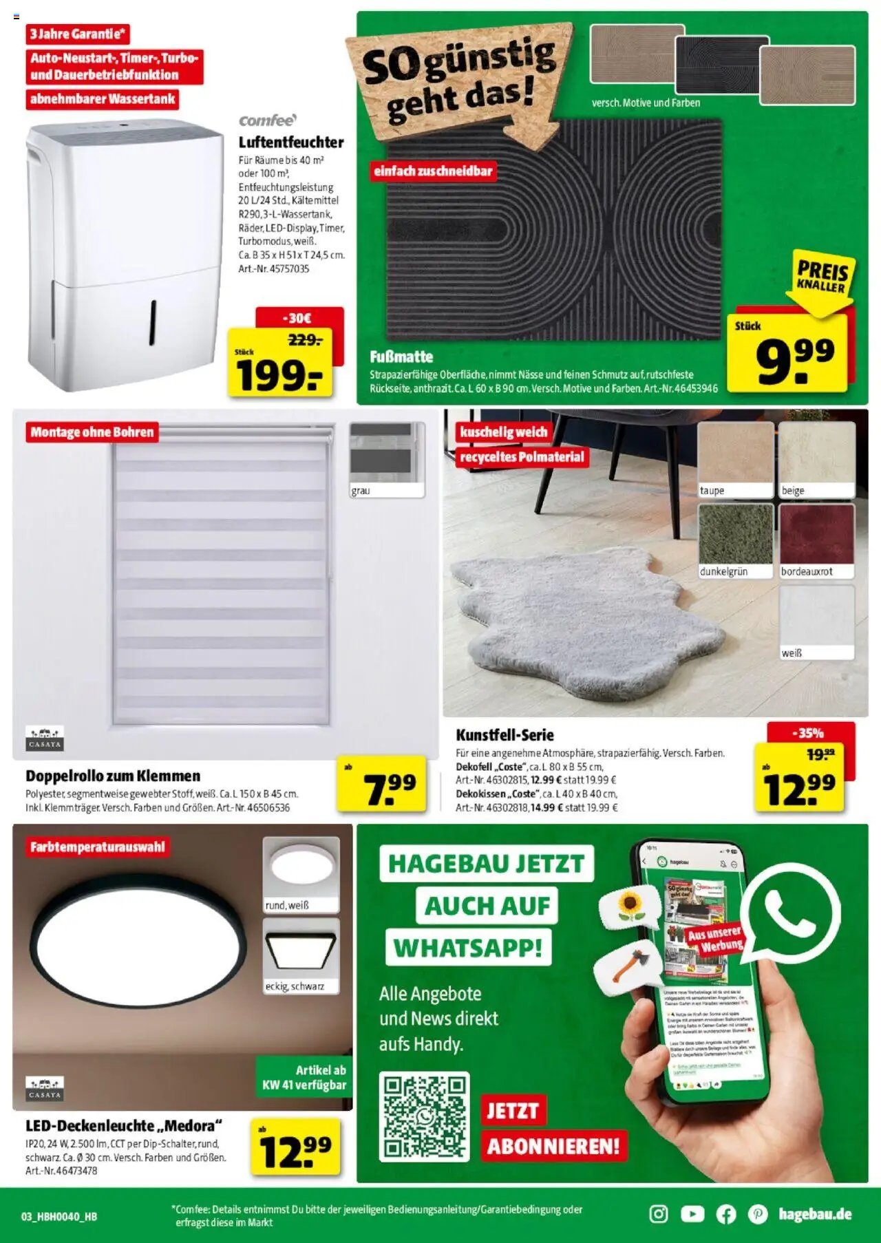 Hagebau Prospekt Versmold (2025-09-27 - 2025-10-04) | 3