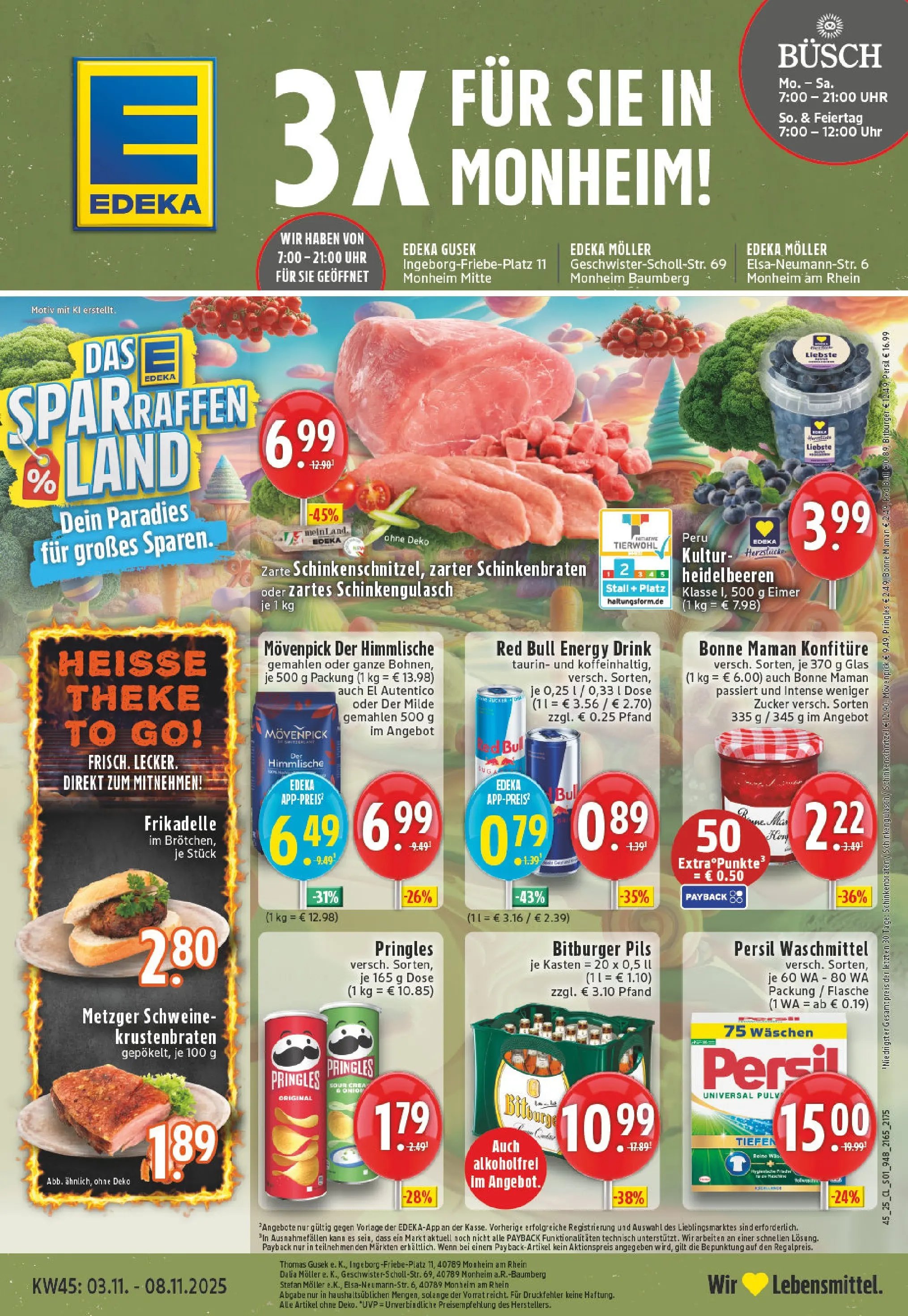 Edeka prospekt Monheim-Baumberg	