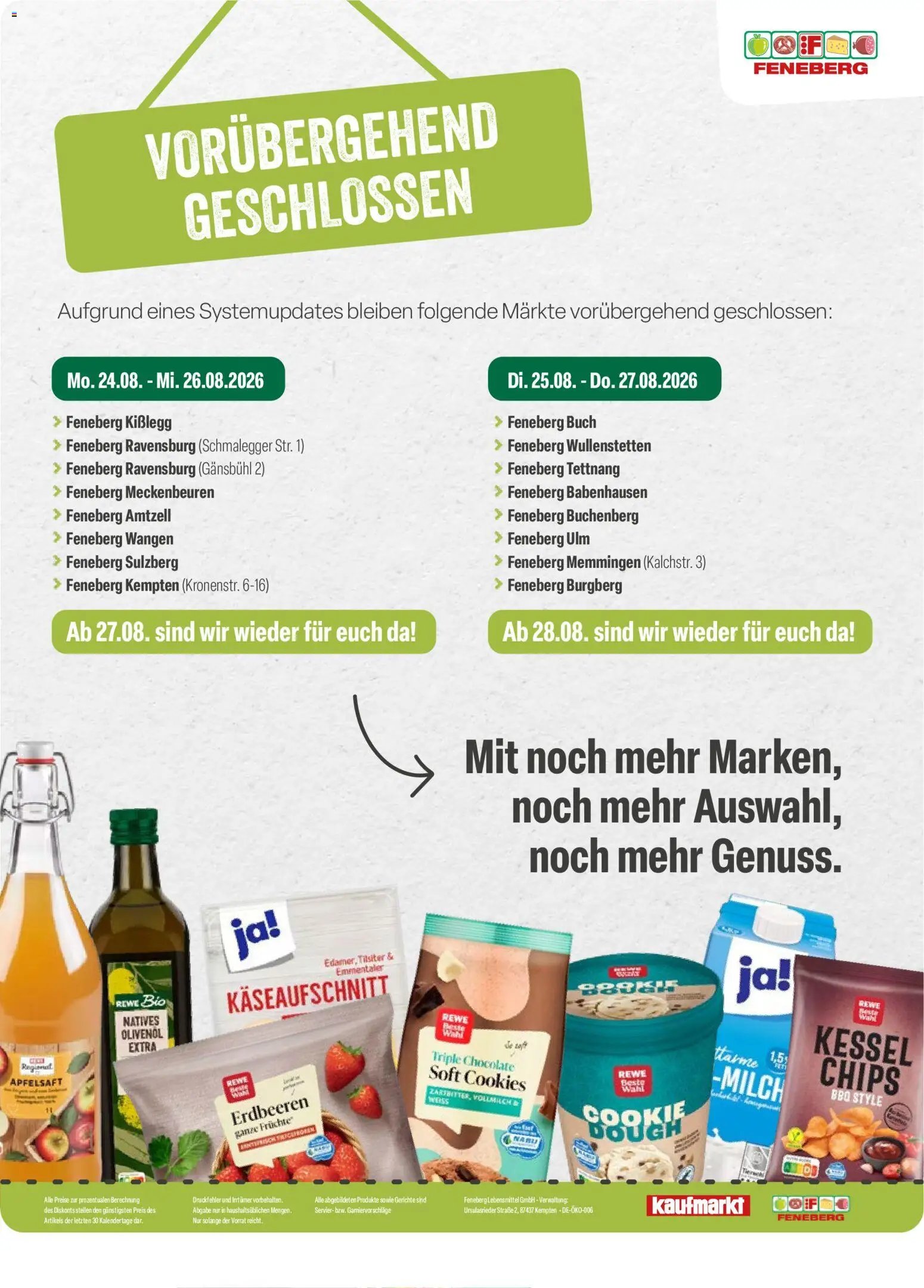 Feneberg Angebote