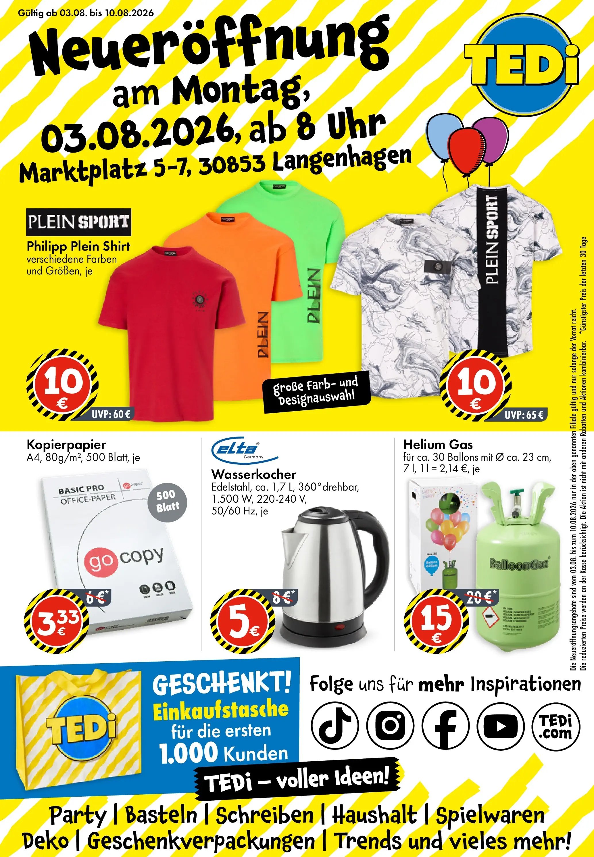 TEDi Prospekt Langenhagen