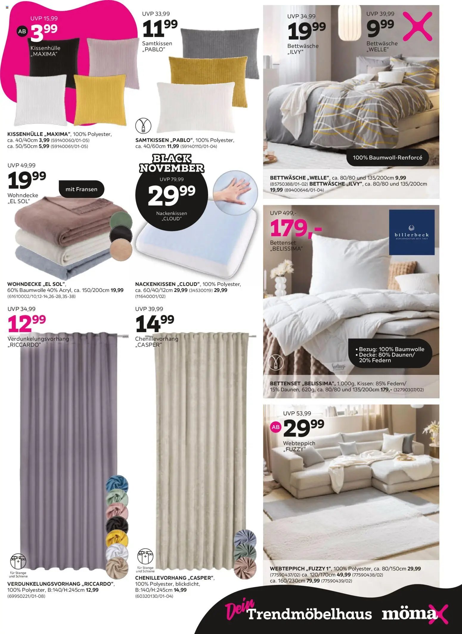 Mömax - Black Friday (2025-11-10 - 2025-11-18)