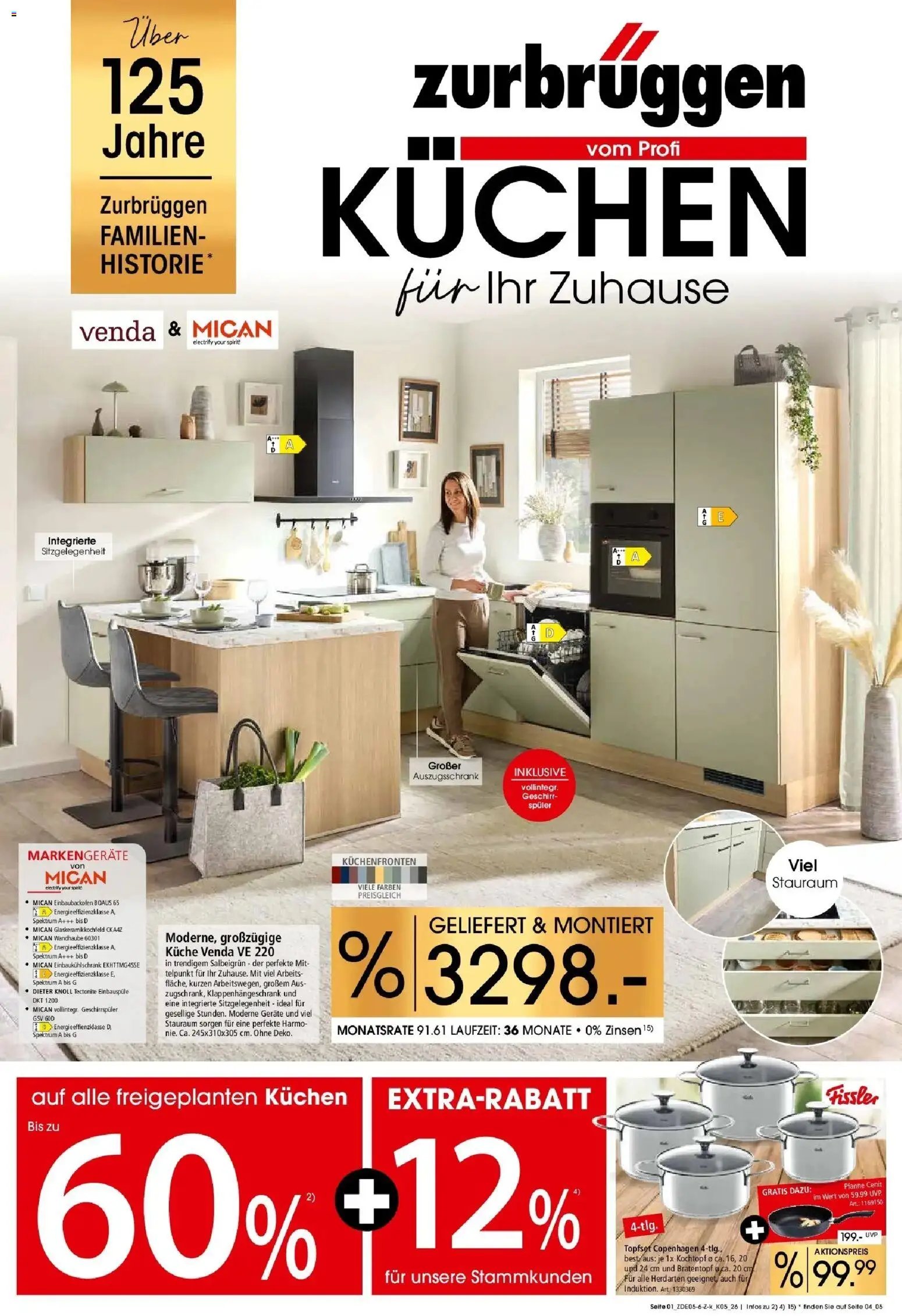 Zurbrüggen Küchen für ihr Zuhause