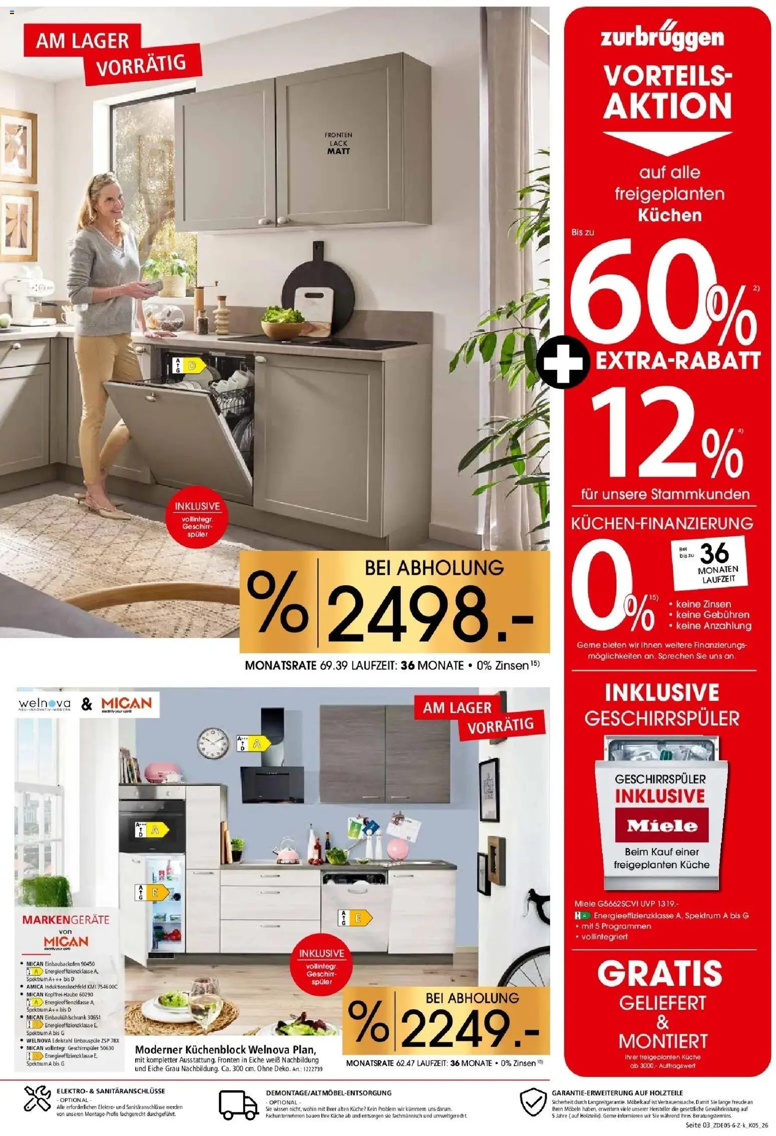 Zurbrüggen Küchen für ihr Zuhause