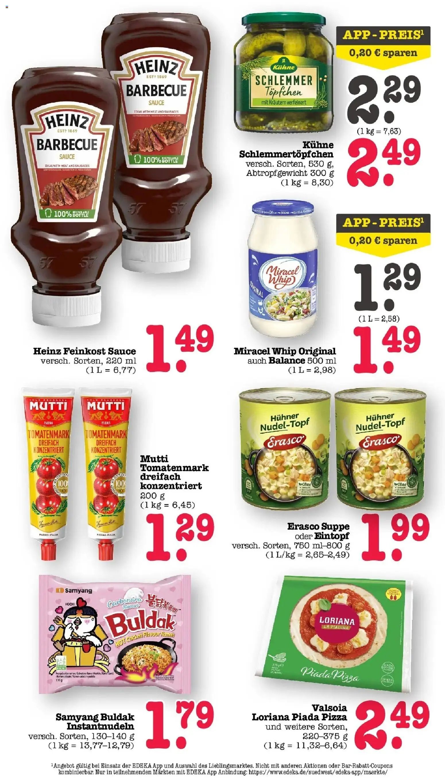 E center - E center: Wochenangebote
