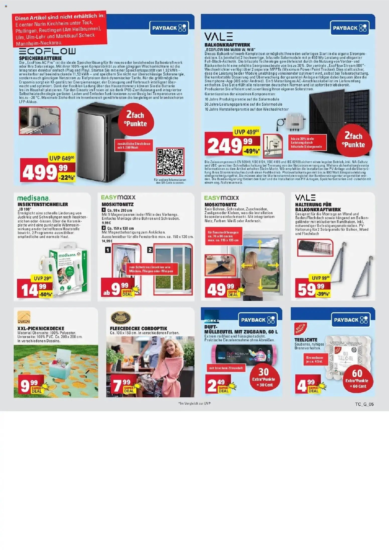 E center - E center: Wochenangebote