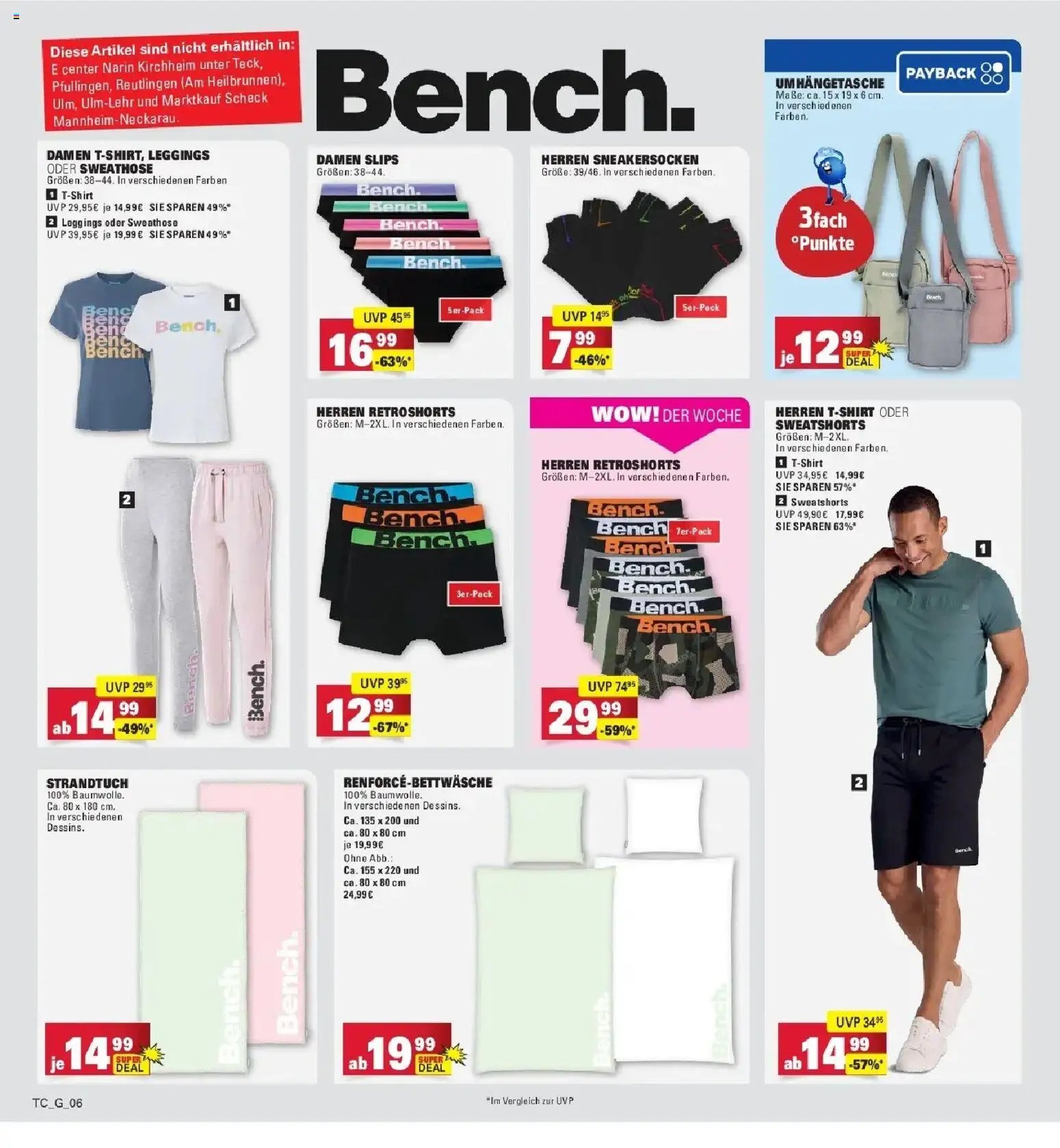 E center - E center: Wochenangebote