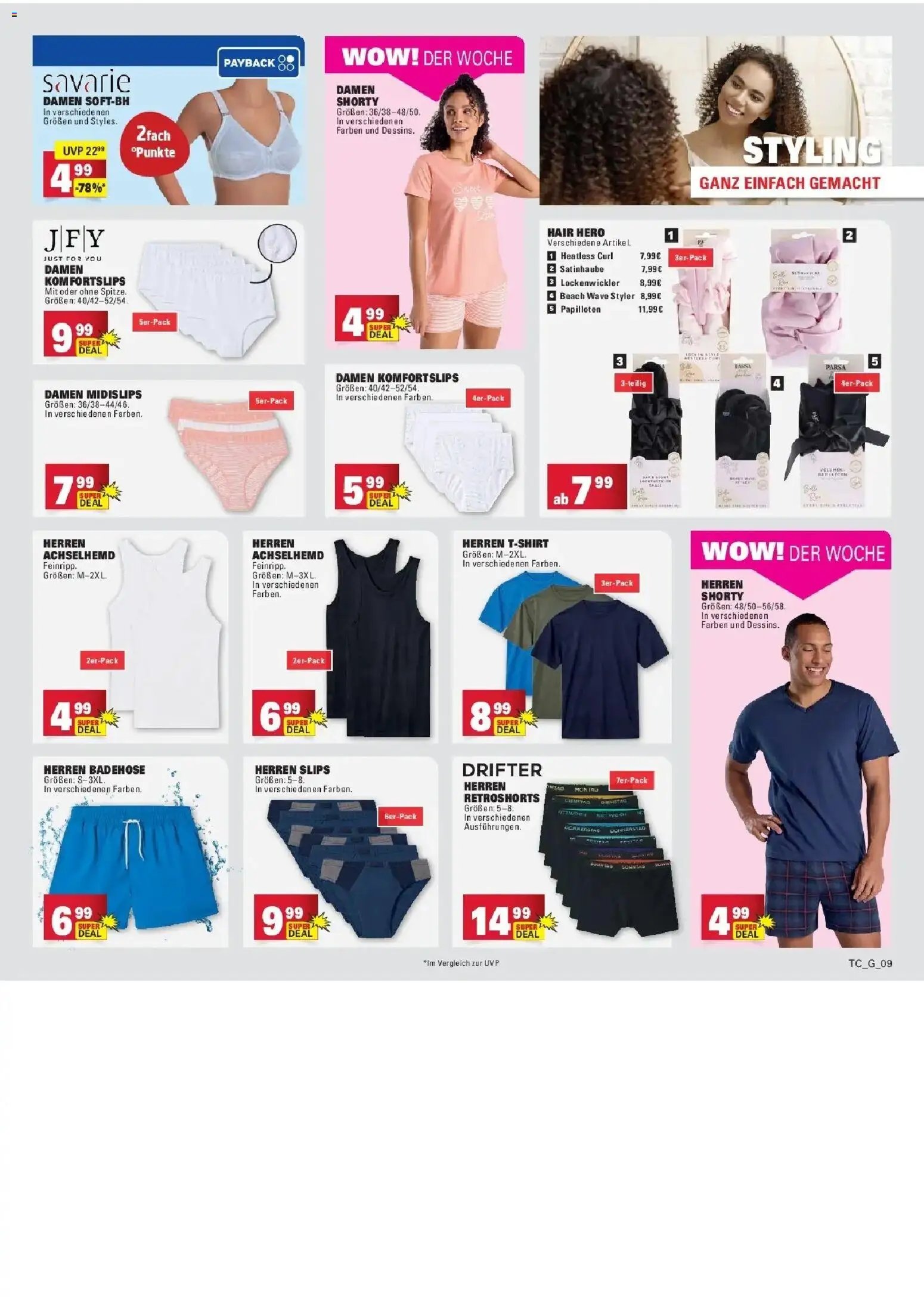 E center - E center: Wochenangebote