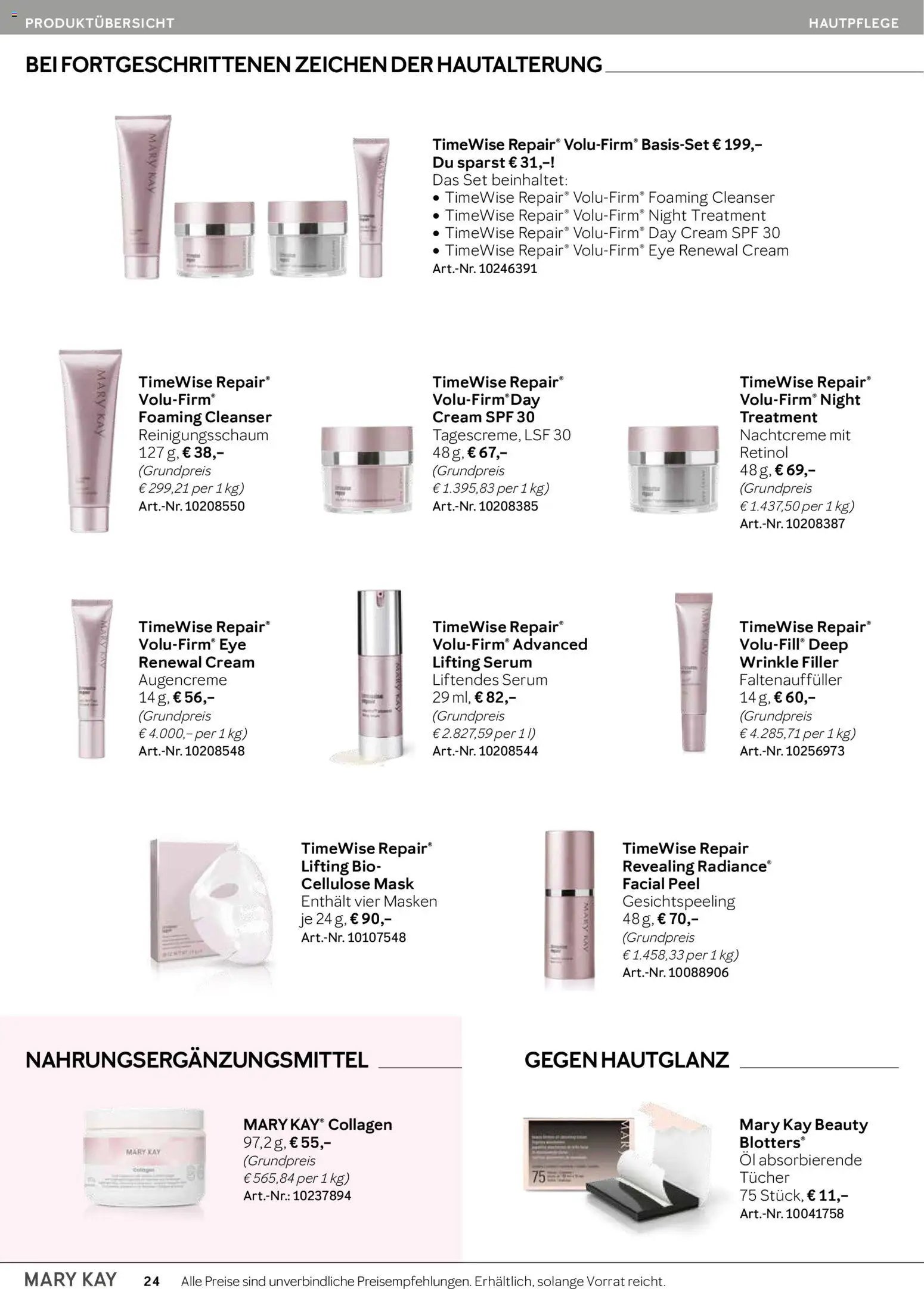 Mary Kay Katalog