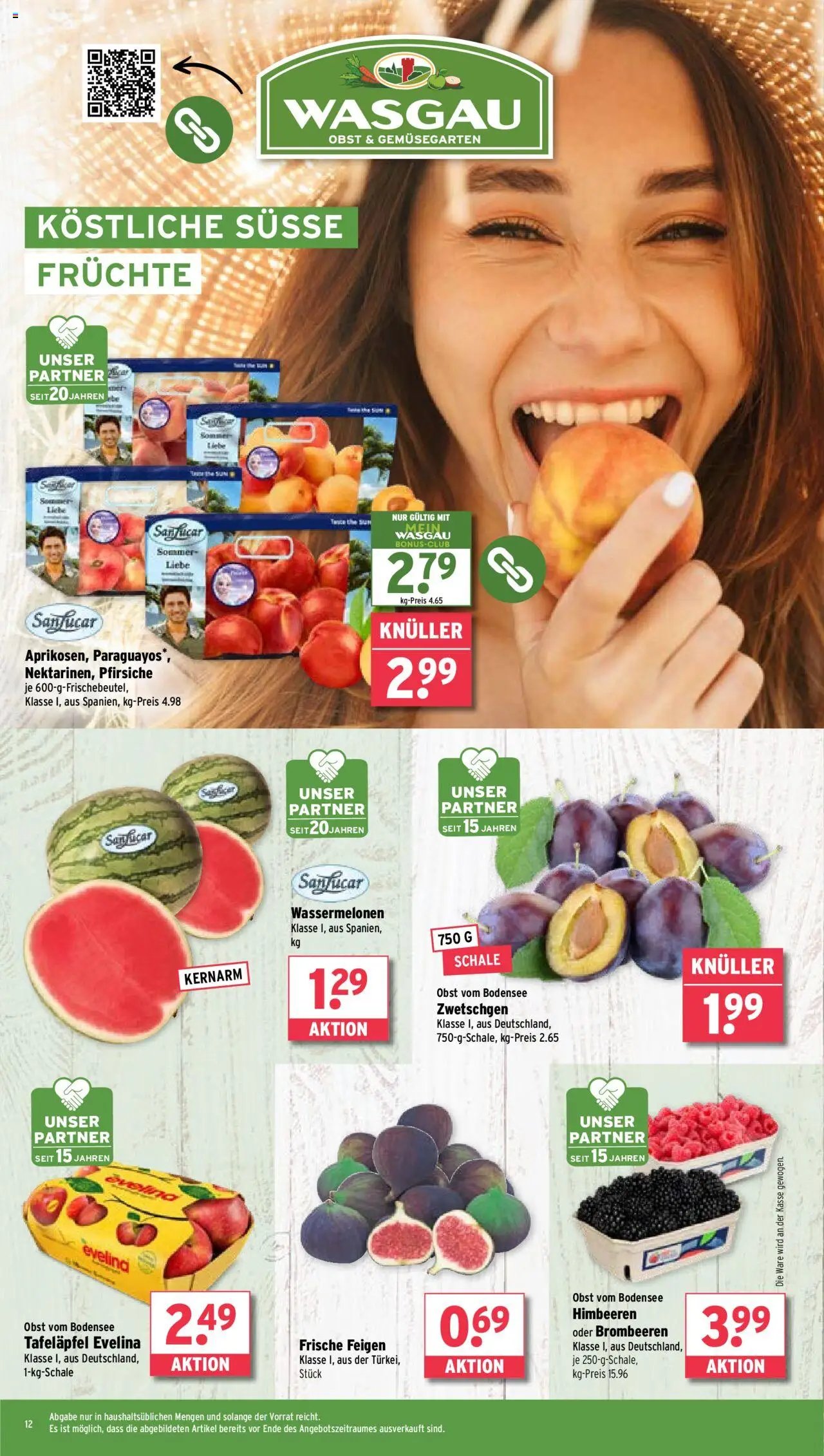 Wasgau Prospekt 	 (2025-08-18 - 2025-08-23) | 12