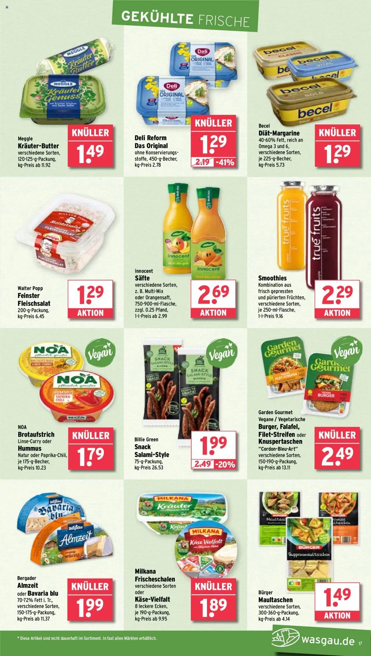 Wasgau Prospekt 	 (2025-08-18 - 2025-08-23) | 17