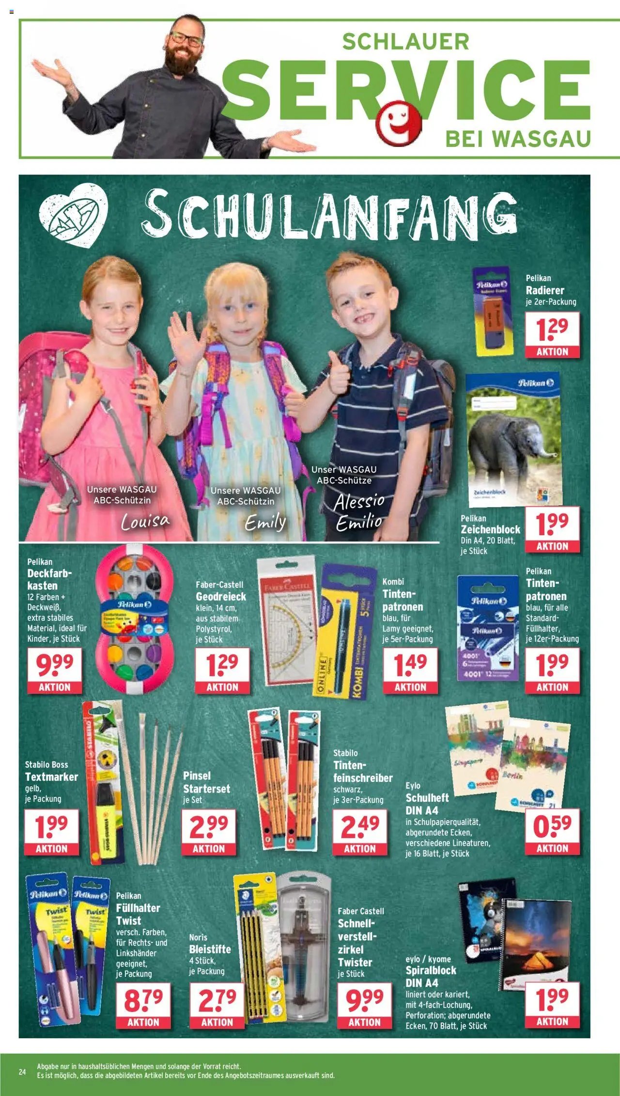 Wasgau Prospekt 	 (2025-08-18 - 2025-08-23) | 24