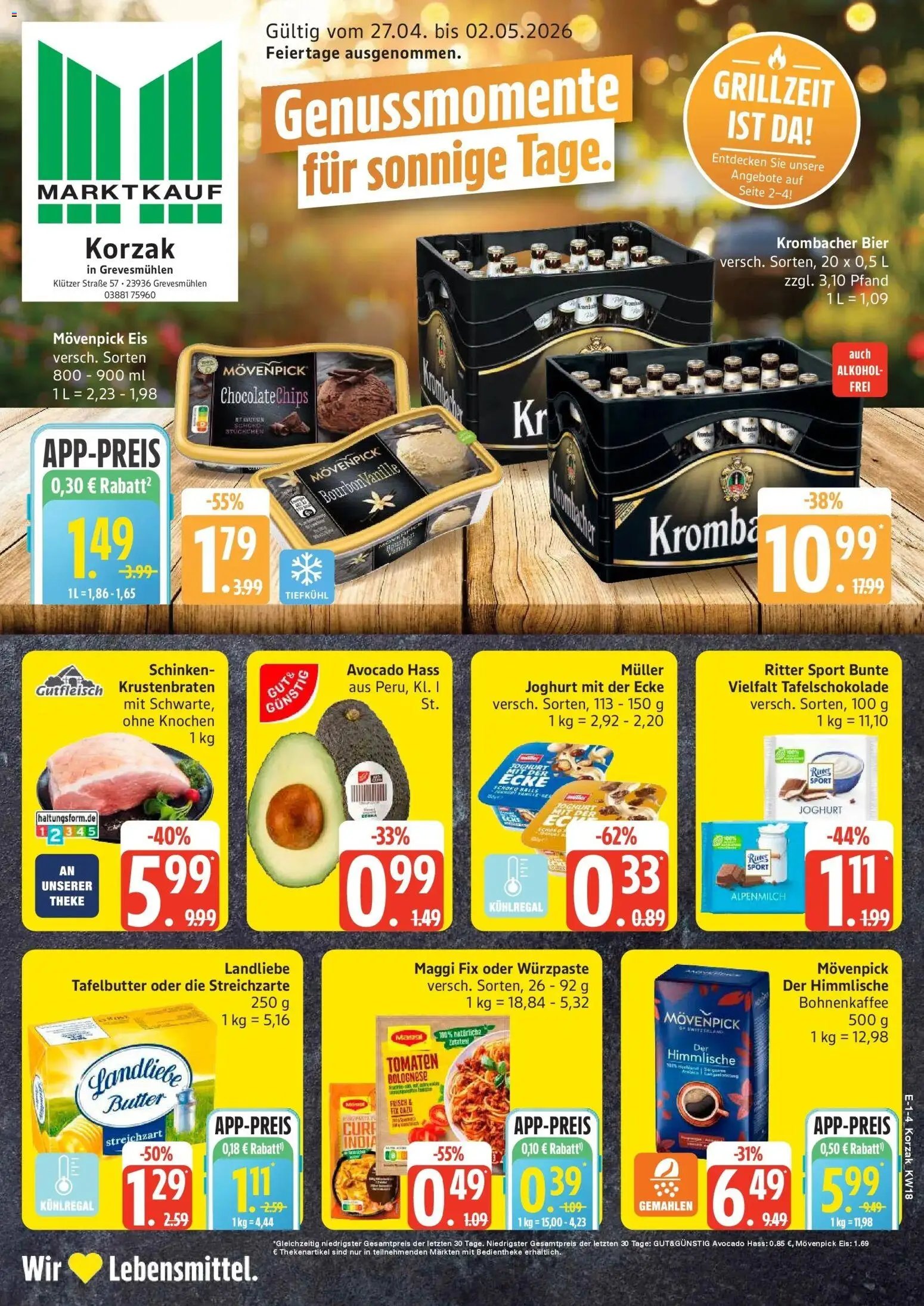 Marktkauf Prospekt Grevesmühlen	