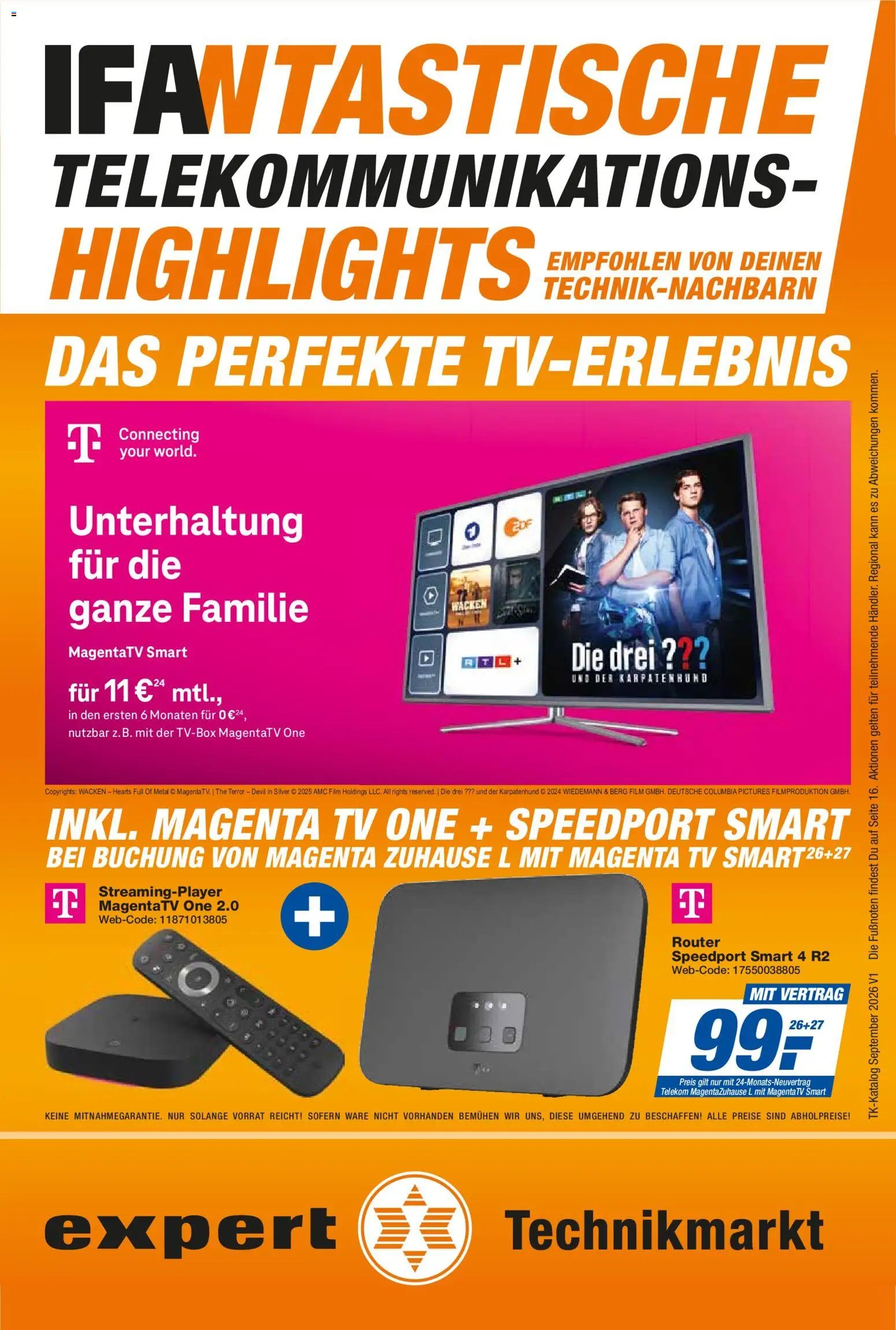Expert Telekommunikations-Highlights im September