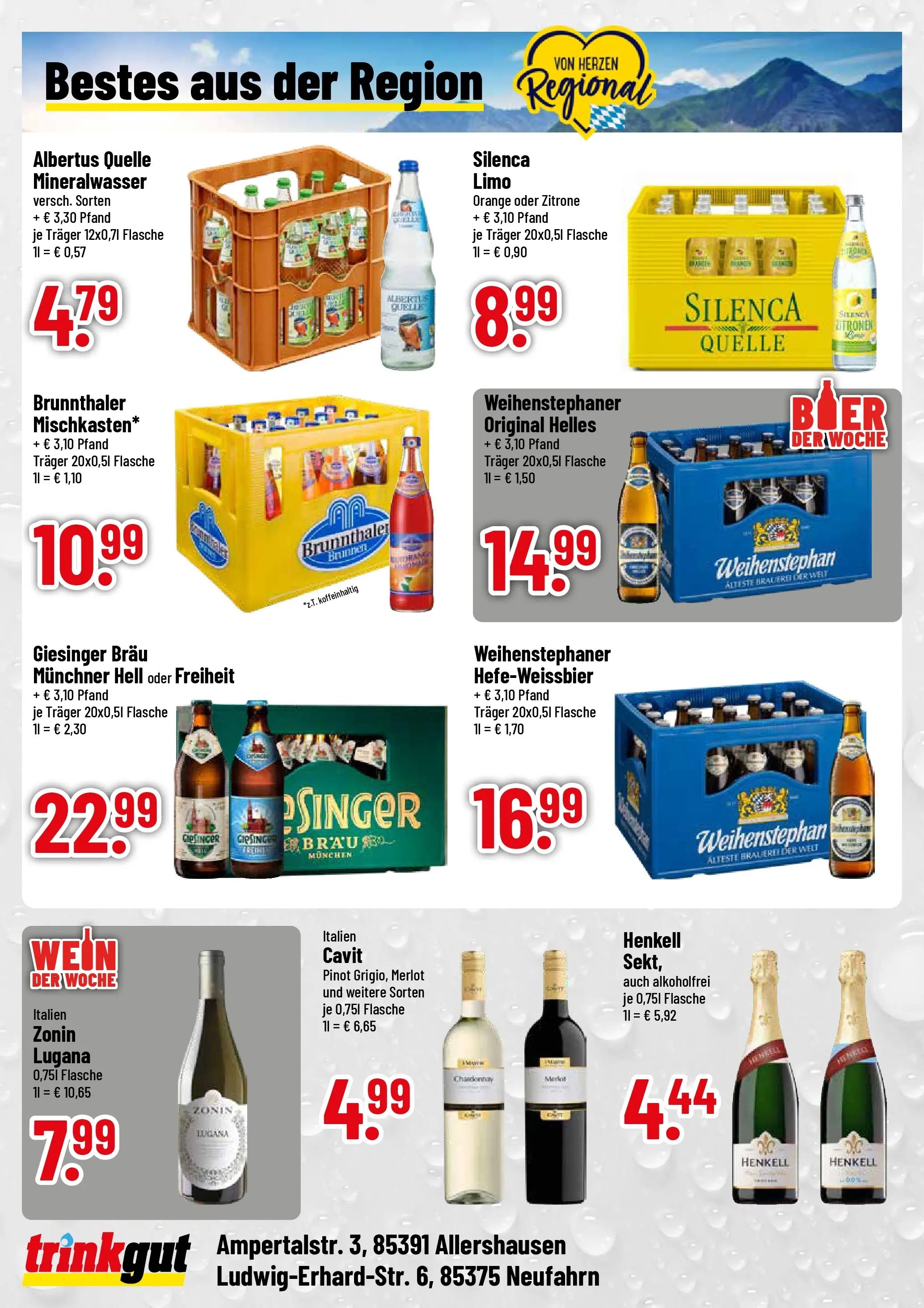 Trinkgut Prospekt Neufahrn	