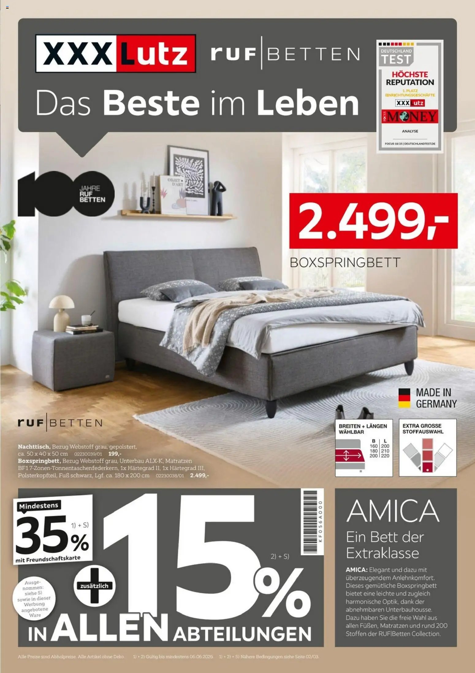 XXXLutz RUF Betten
