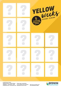 Angebote ProWIN Yellow-weeks Juli / August 2026