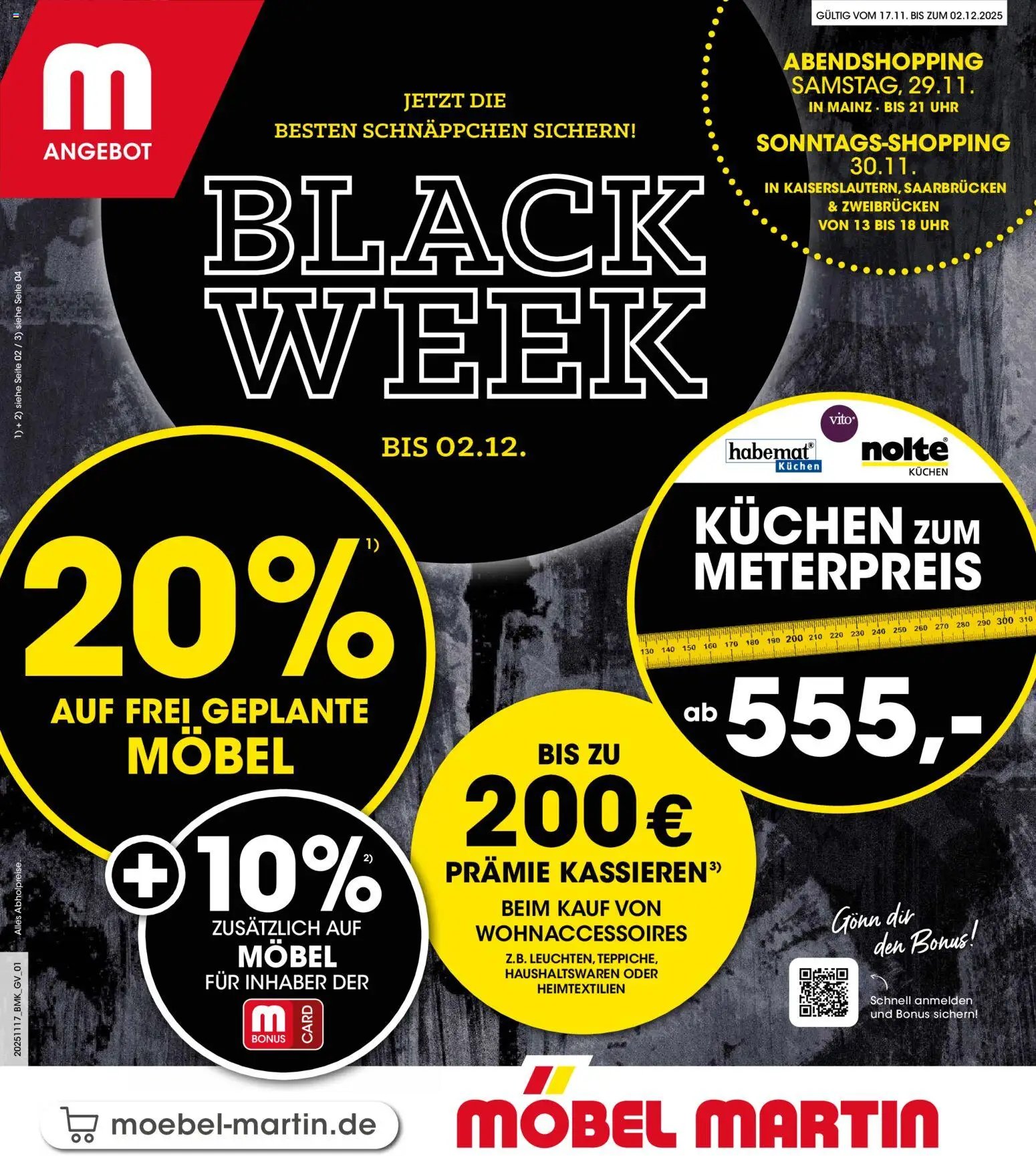 Möbel Martin - Black Friday (2025-11-17 - 2025-12-02)