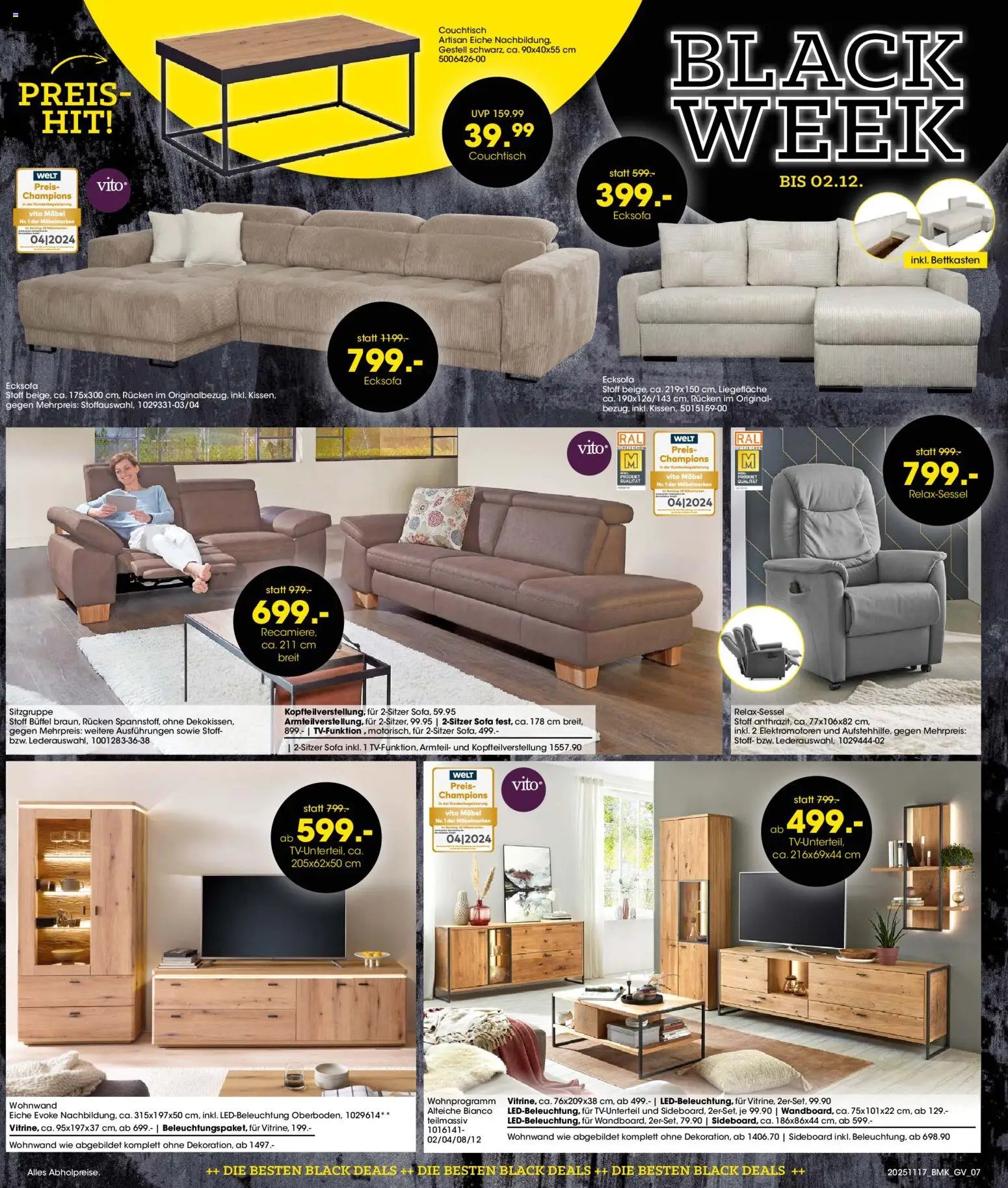 Möbel Martin - Black Friday (2025-11-17 - 2025-12-02)