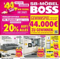 SB Möbel Boss Prospekt Mainz