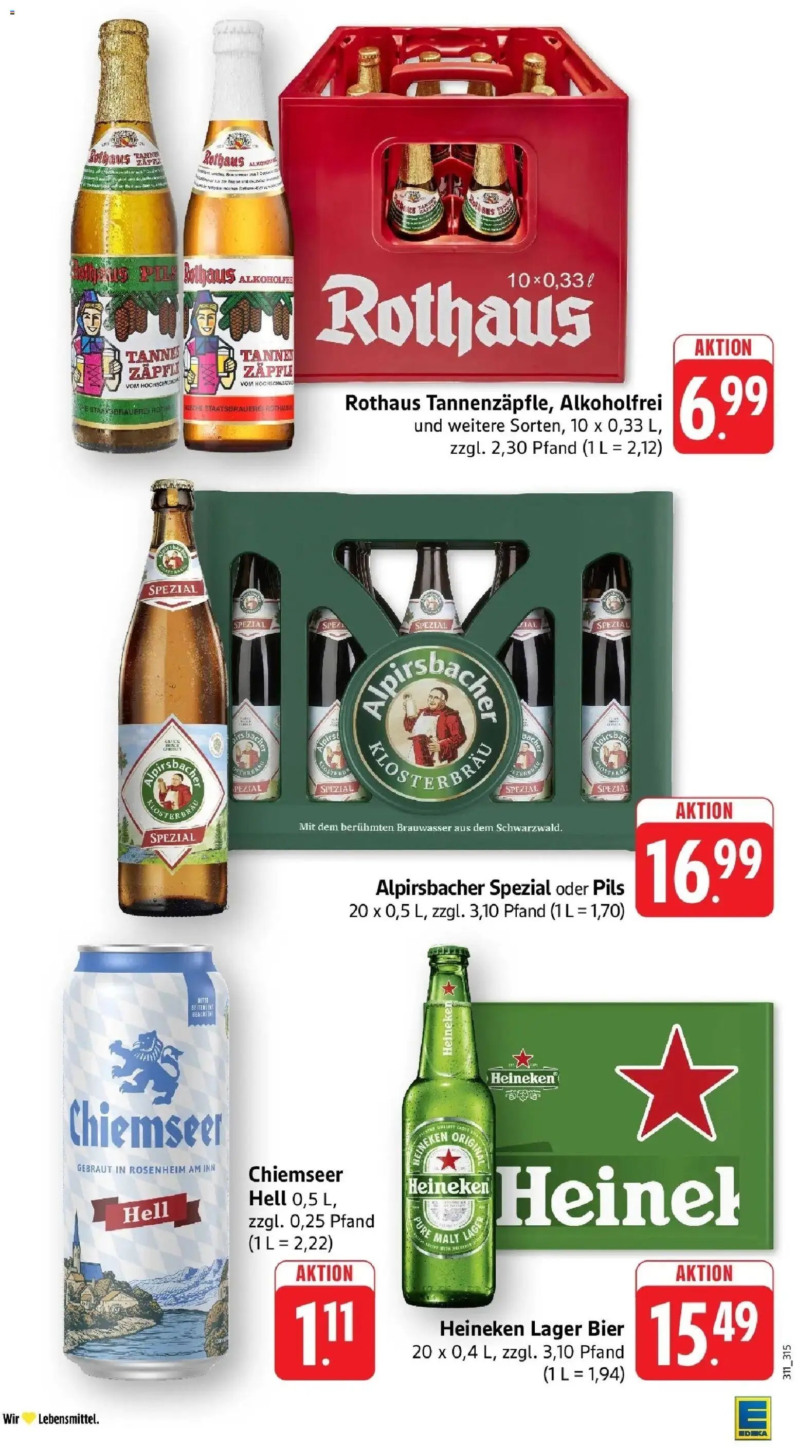 Edeka prospekt Bruchsal - Untergrombach