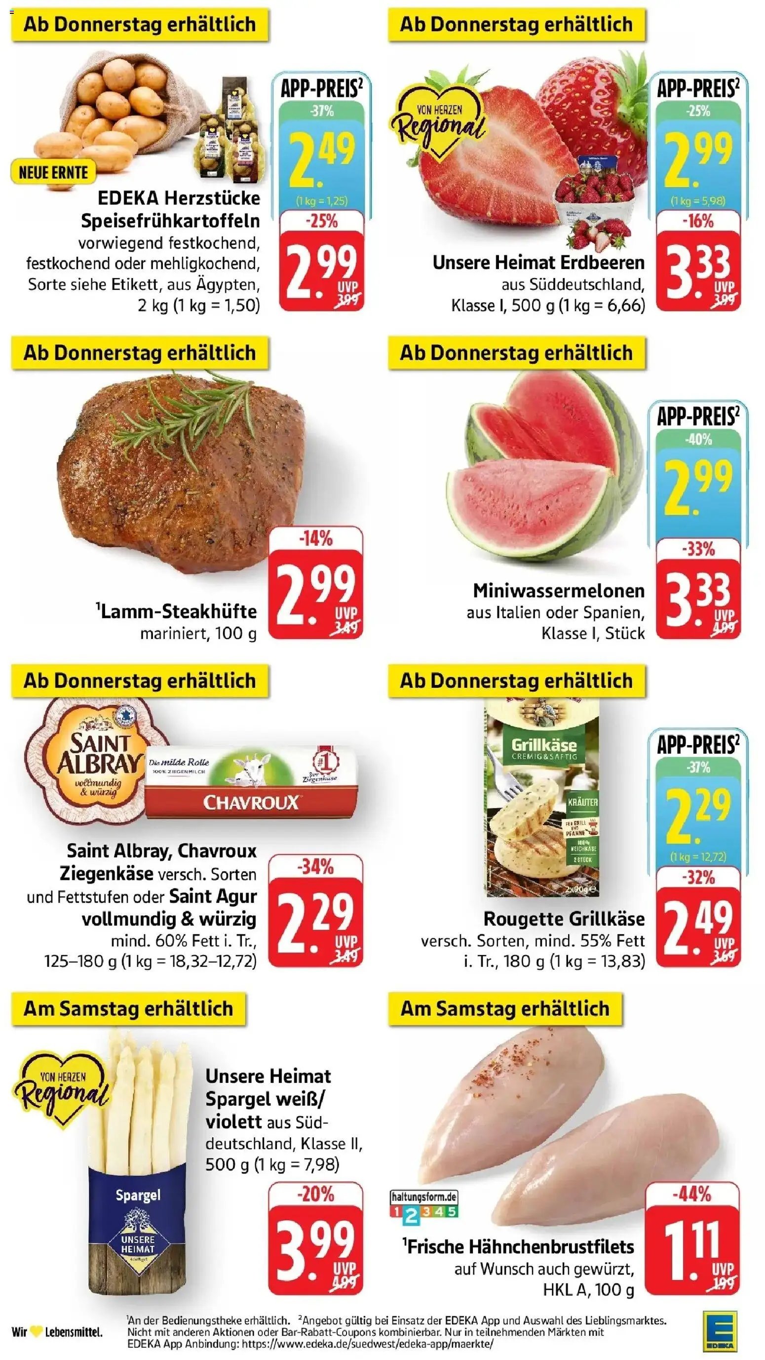 Edeka prospekt Bruchsal - Untergrombach