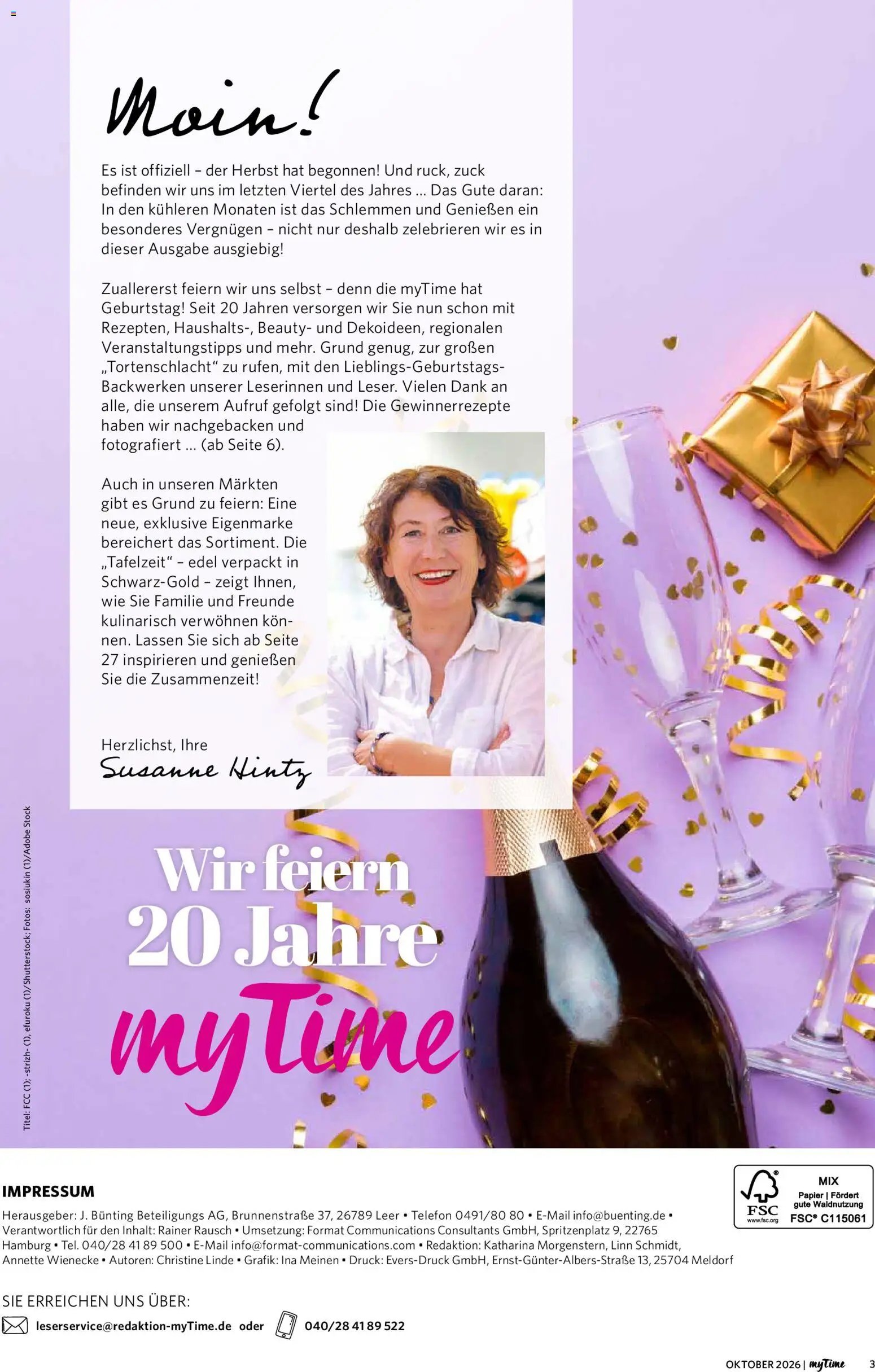 Famila Nordwest myTime Oktober 2026