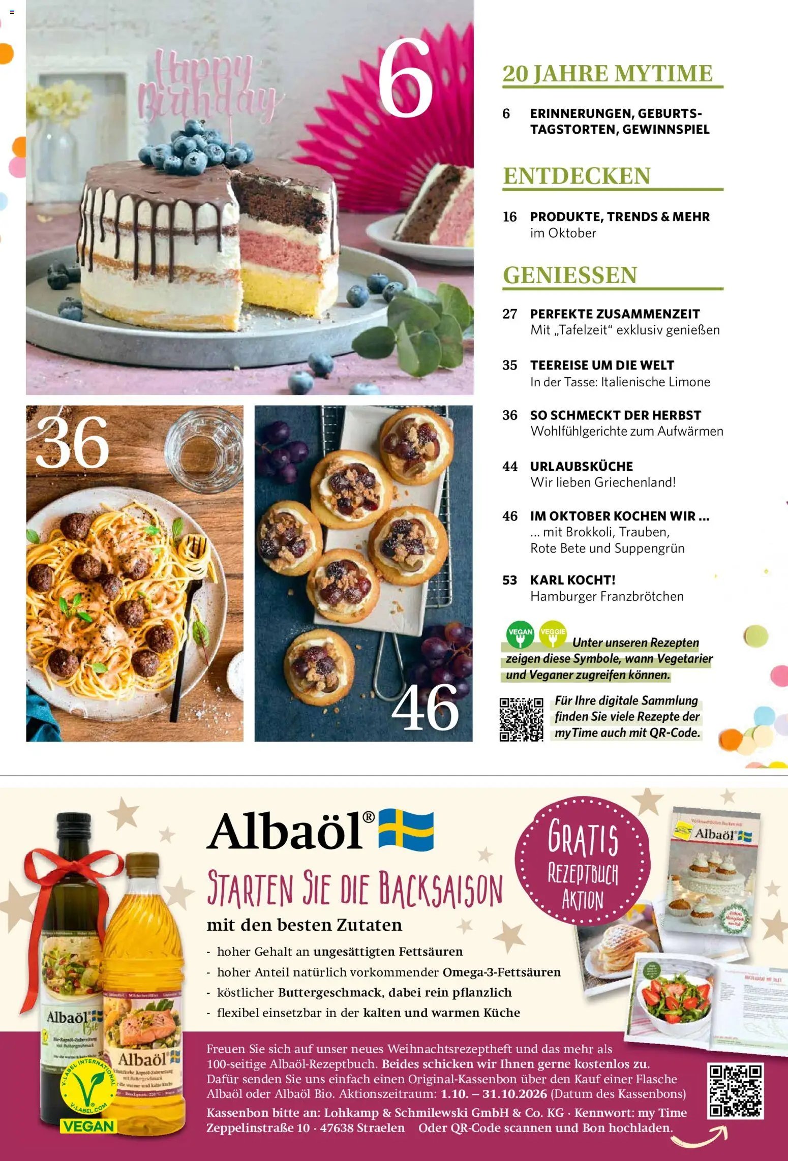 Famila Nordwest myTime Oktober 2026