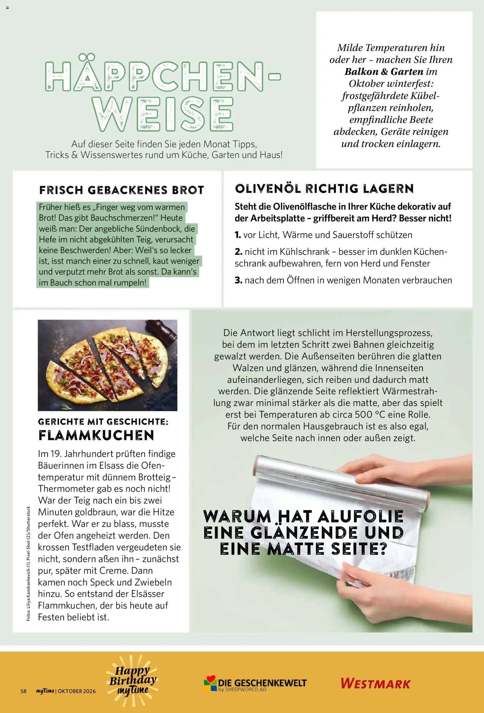 Famila Nordwest myTime Oktober 2026