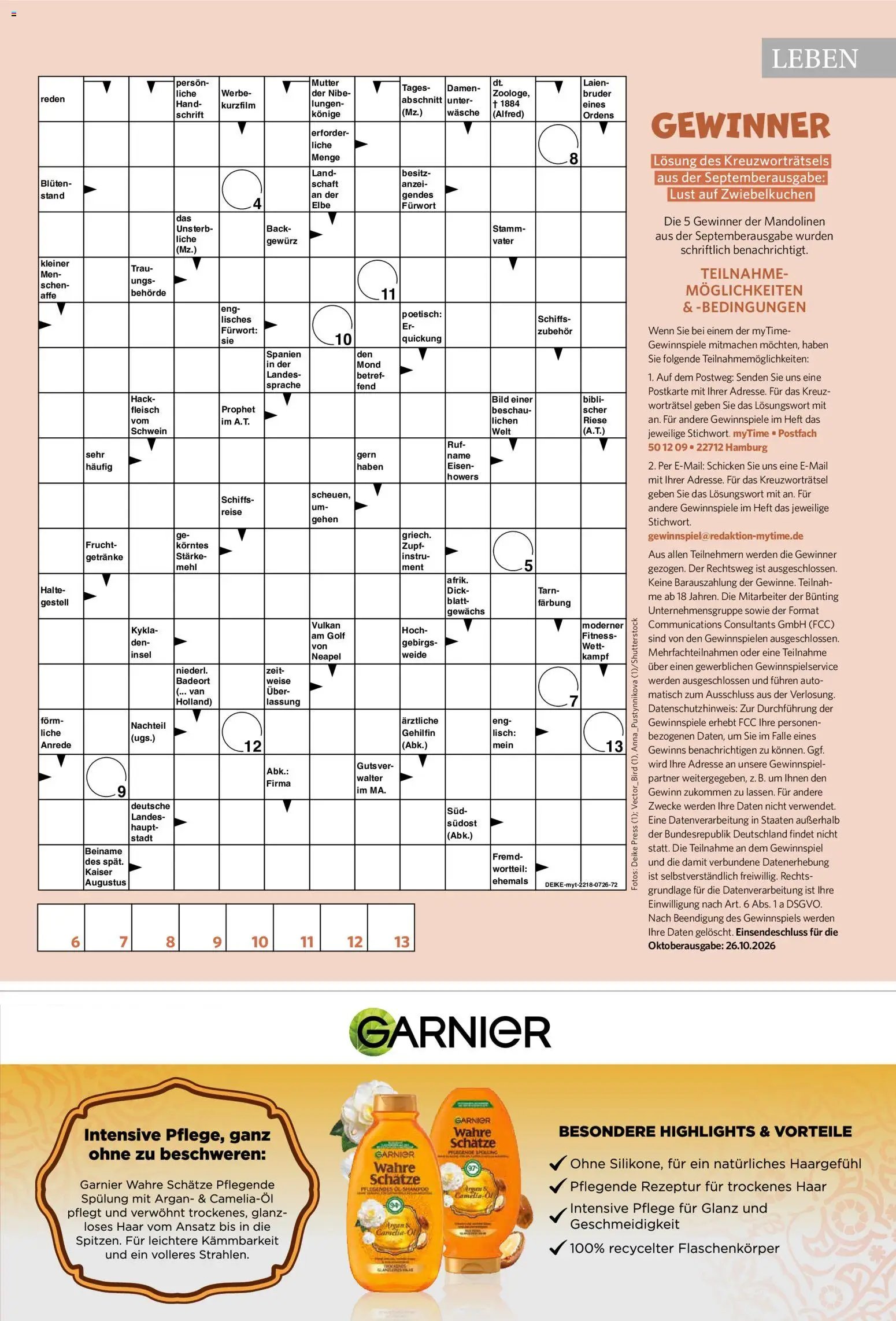 Famila Nordwest myTime Oktober 2026