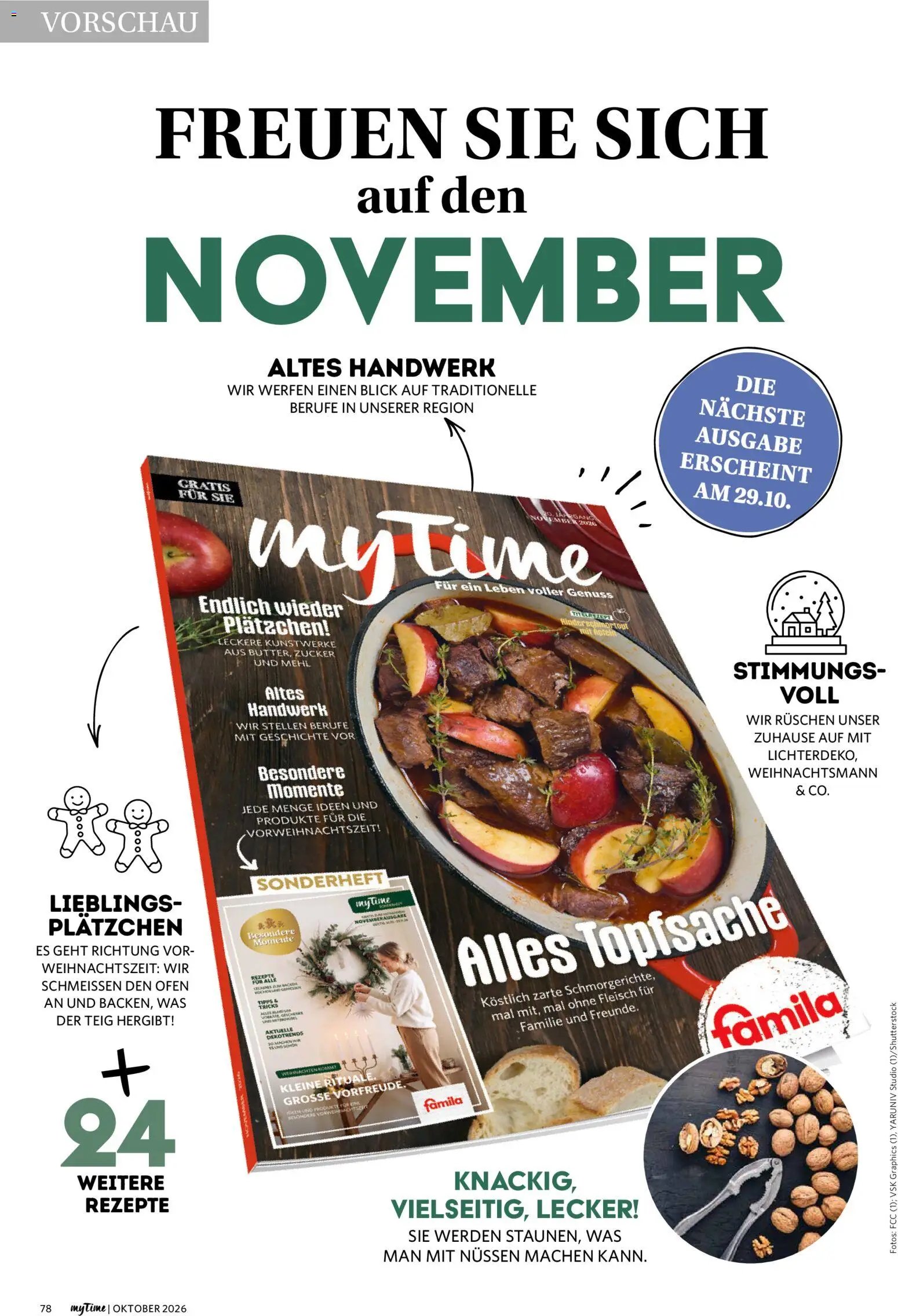 Famila Nordwest myTime Oktober 2026