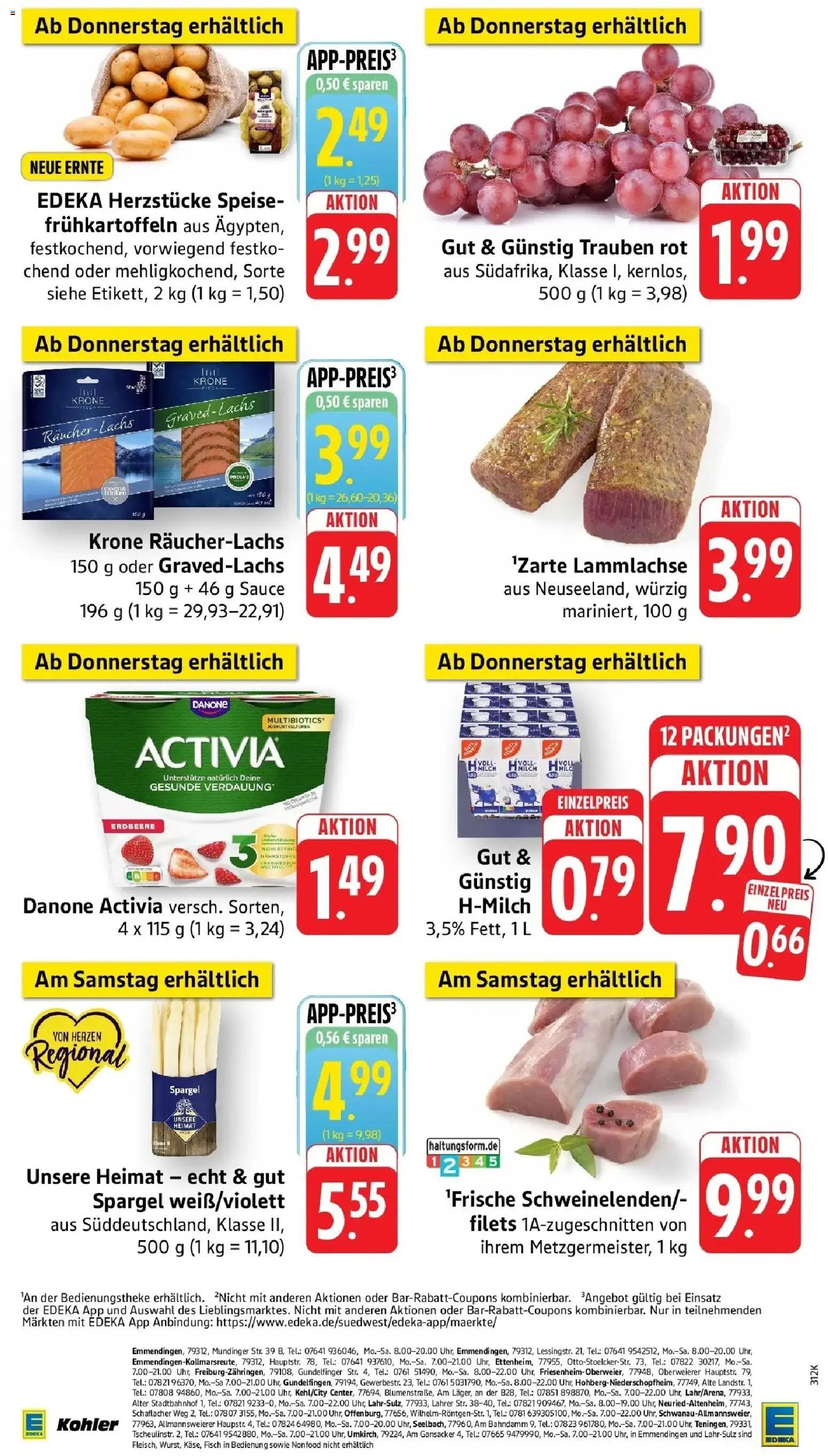 Edeka prospekt Ettenheim	