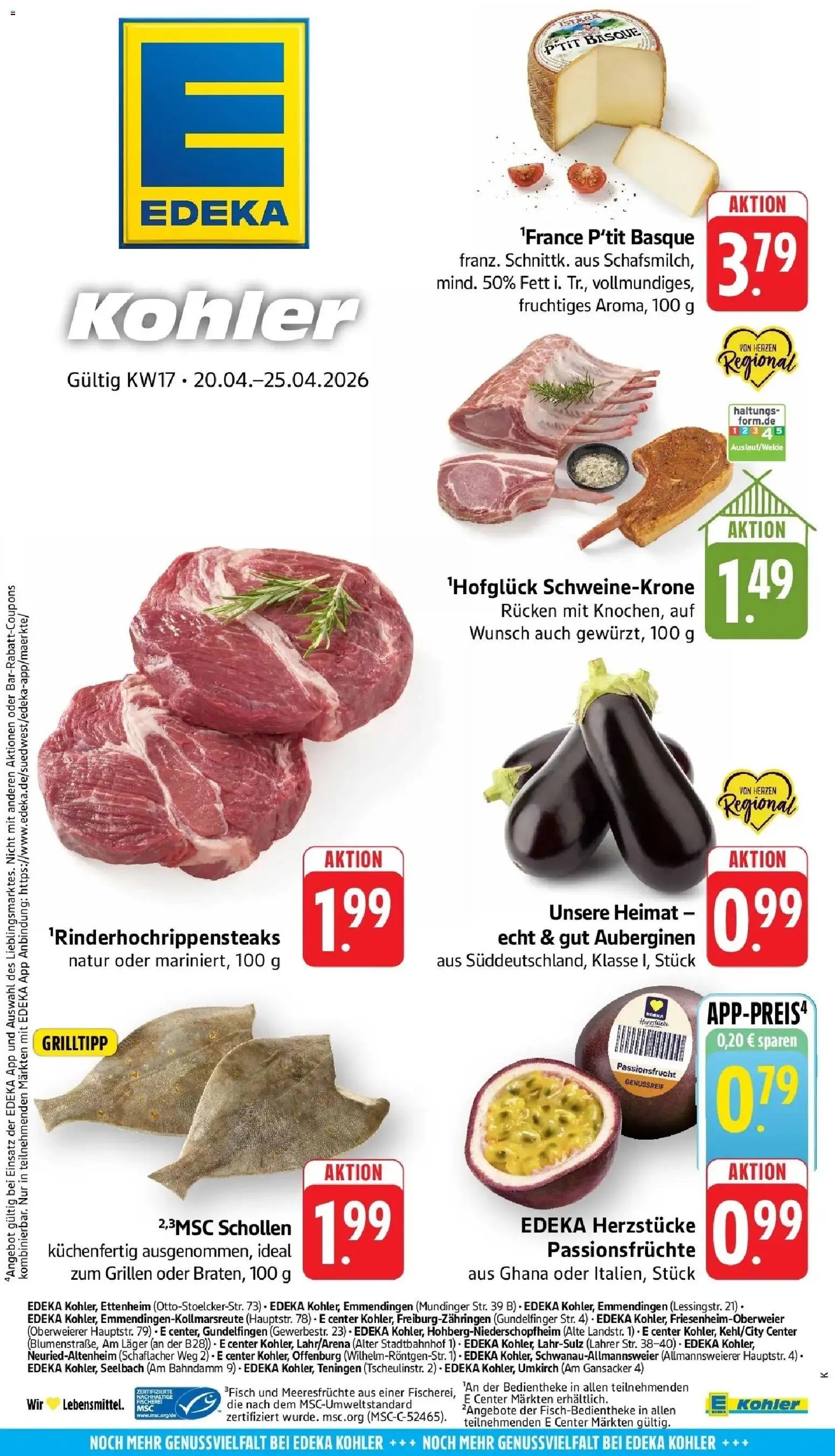 Edeka prospekt Ettenheim	