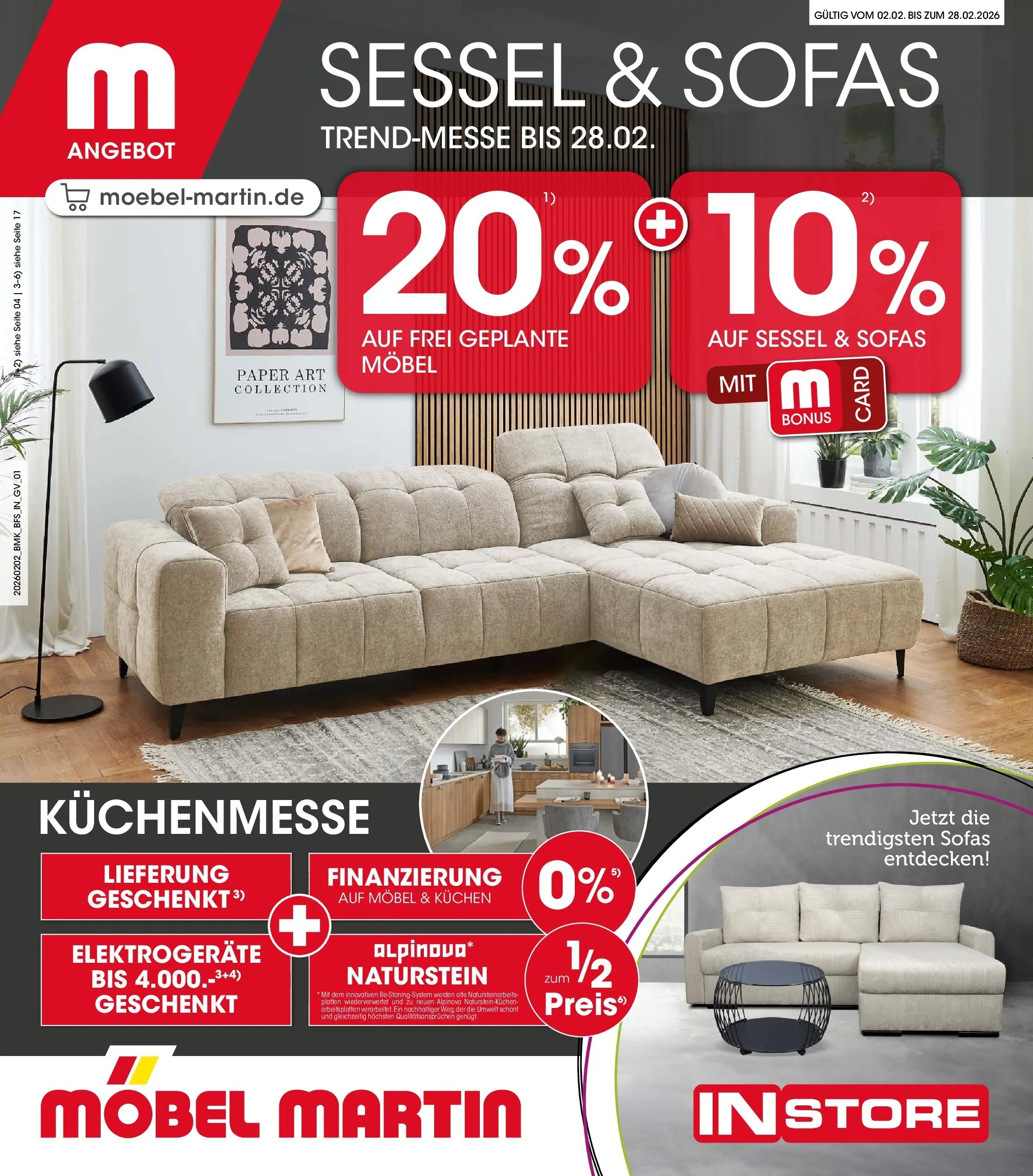 Möbel Martin Prospekt Sessel & Sofas	