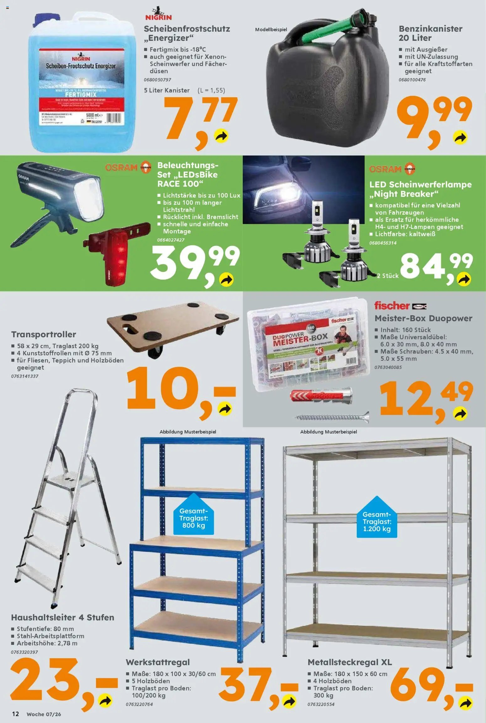 Globus Baumarkt Prospekt 	