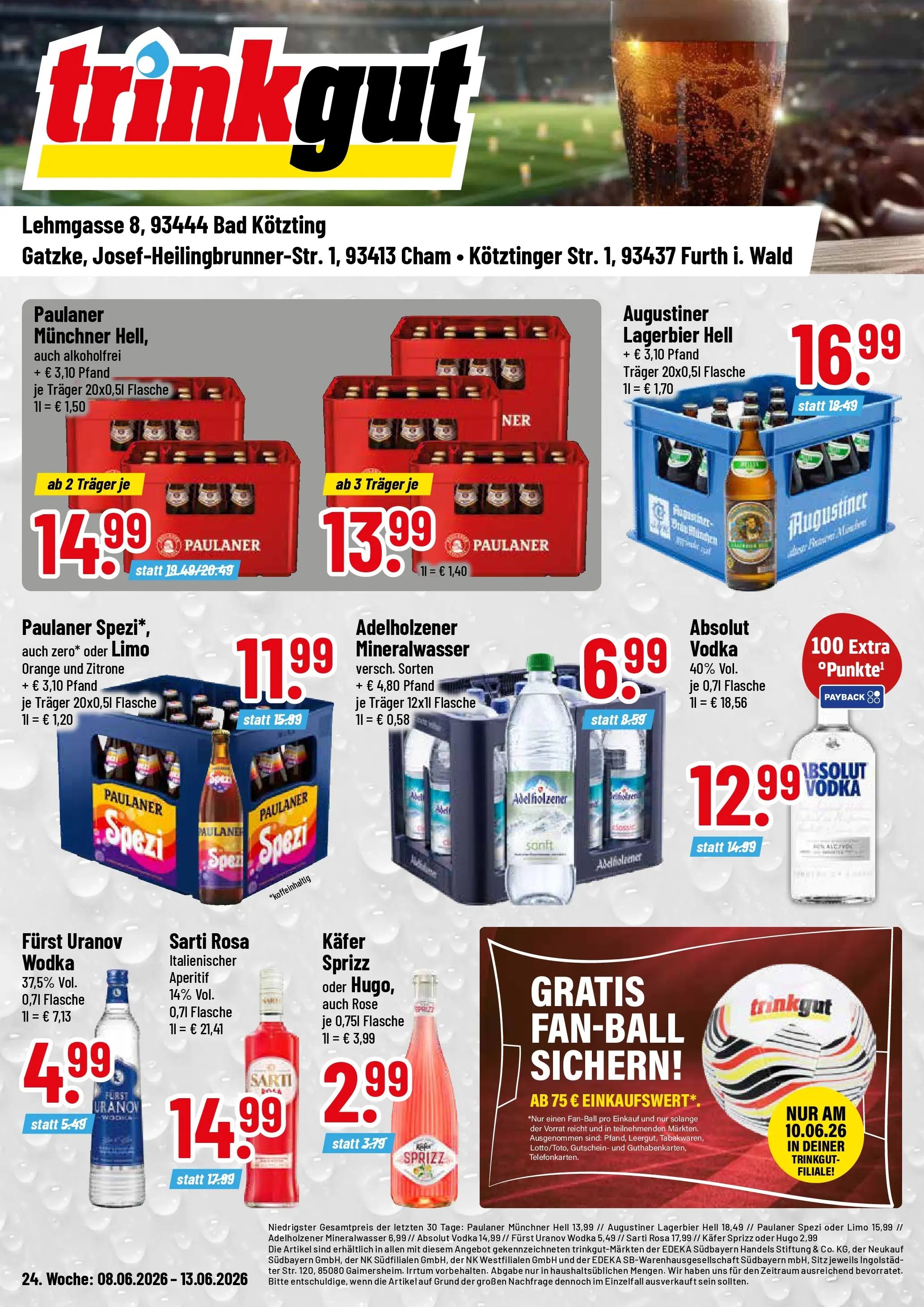 Trinkgut Prospekt Cham