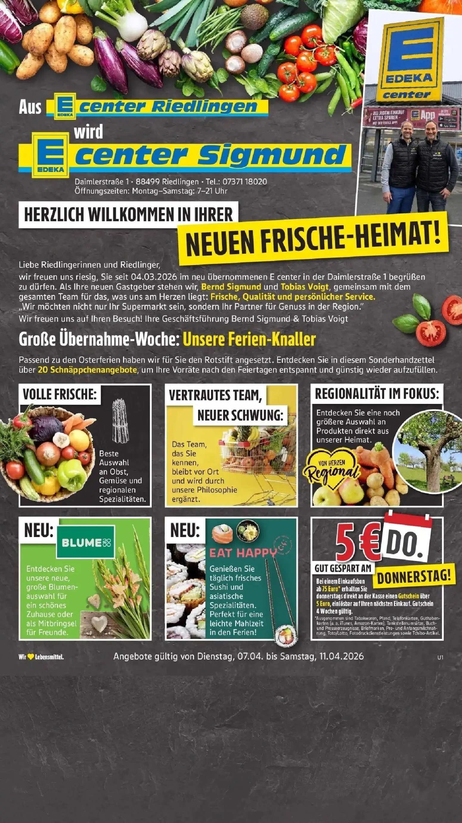 E center Prospekt Sigmaringen	