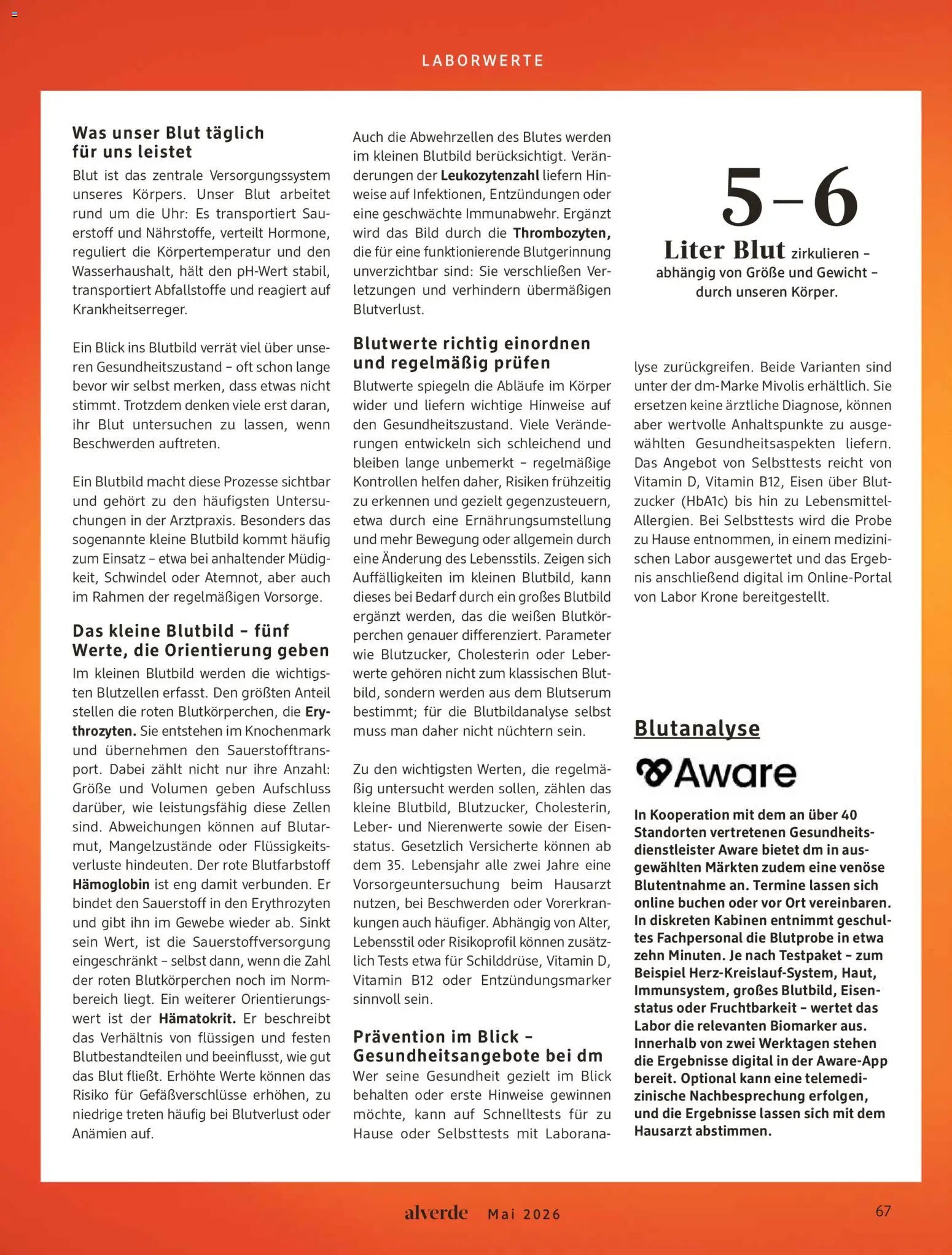 dm drogerie Prospekt 	 (2026-05-01 - 2026-05-31)