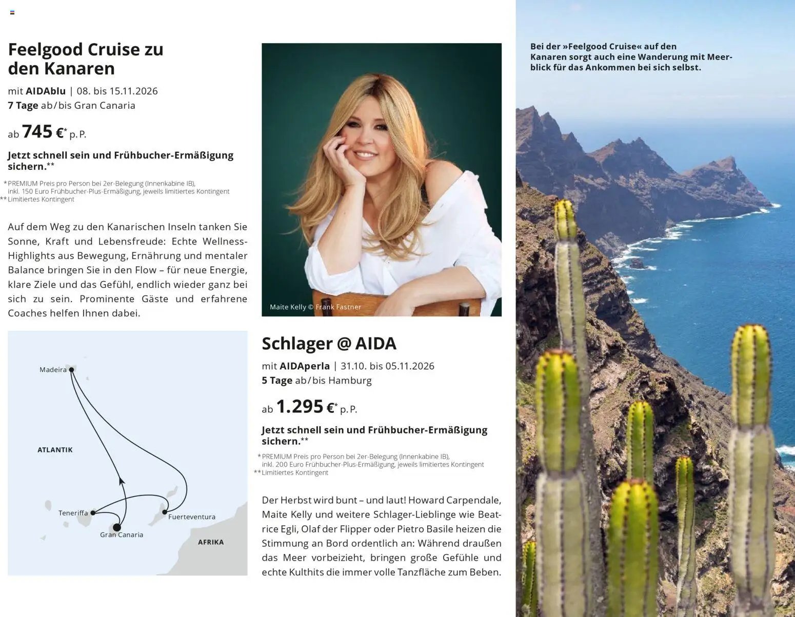 Aida Faltblatt Specials 2026