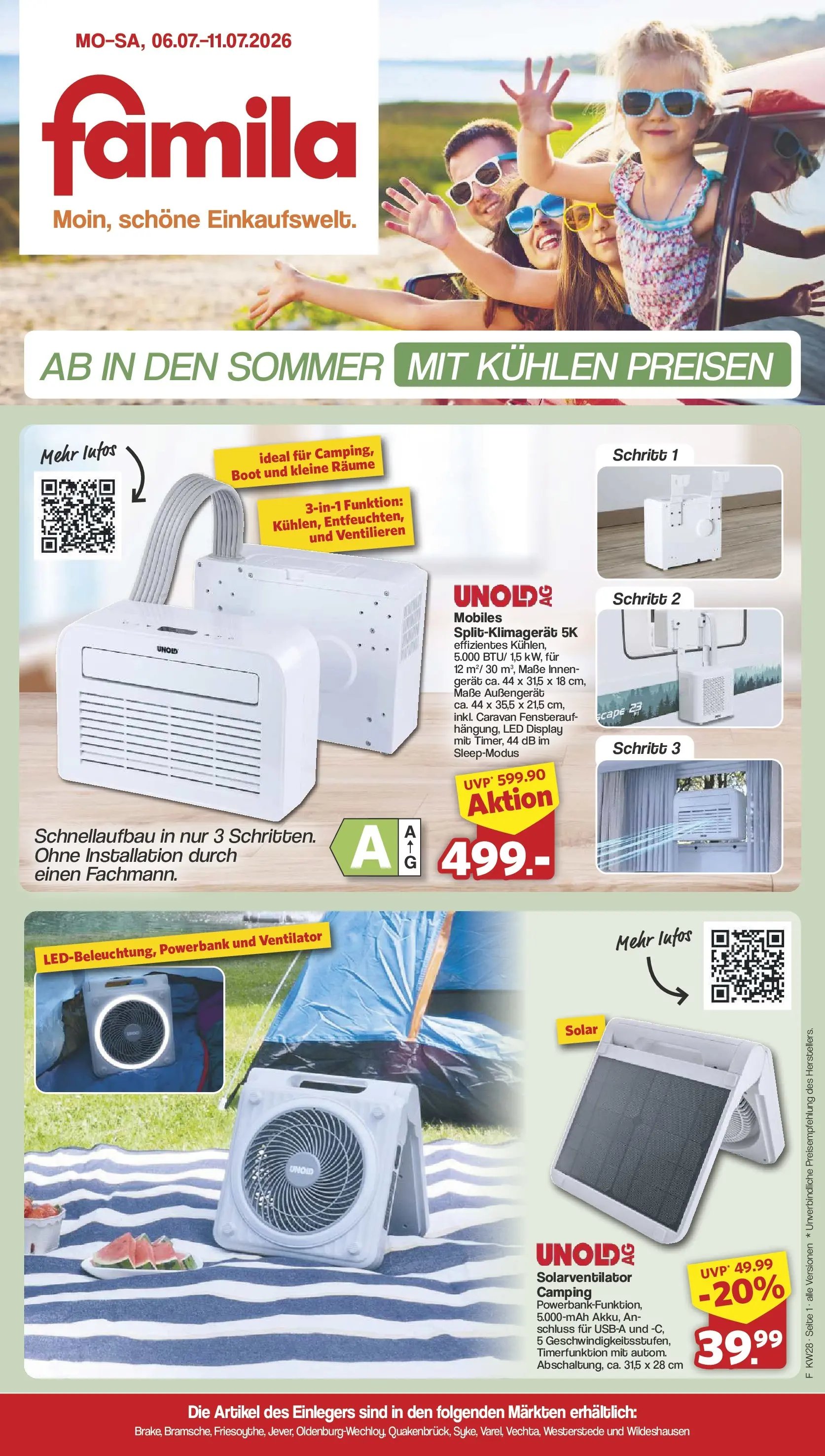 Famila Nordwest Einleger
