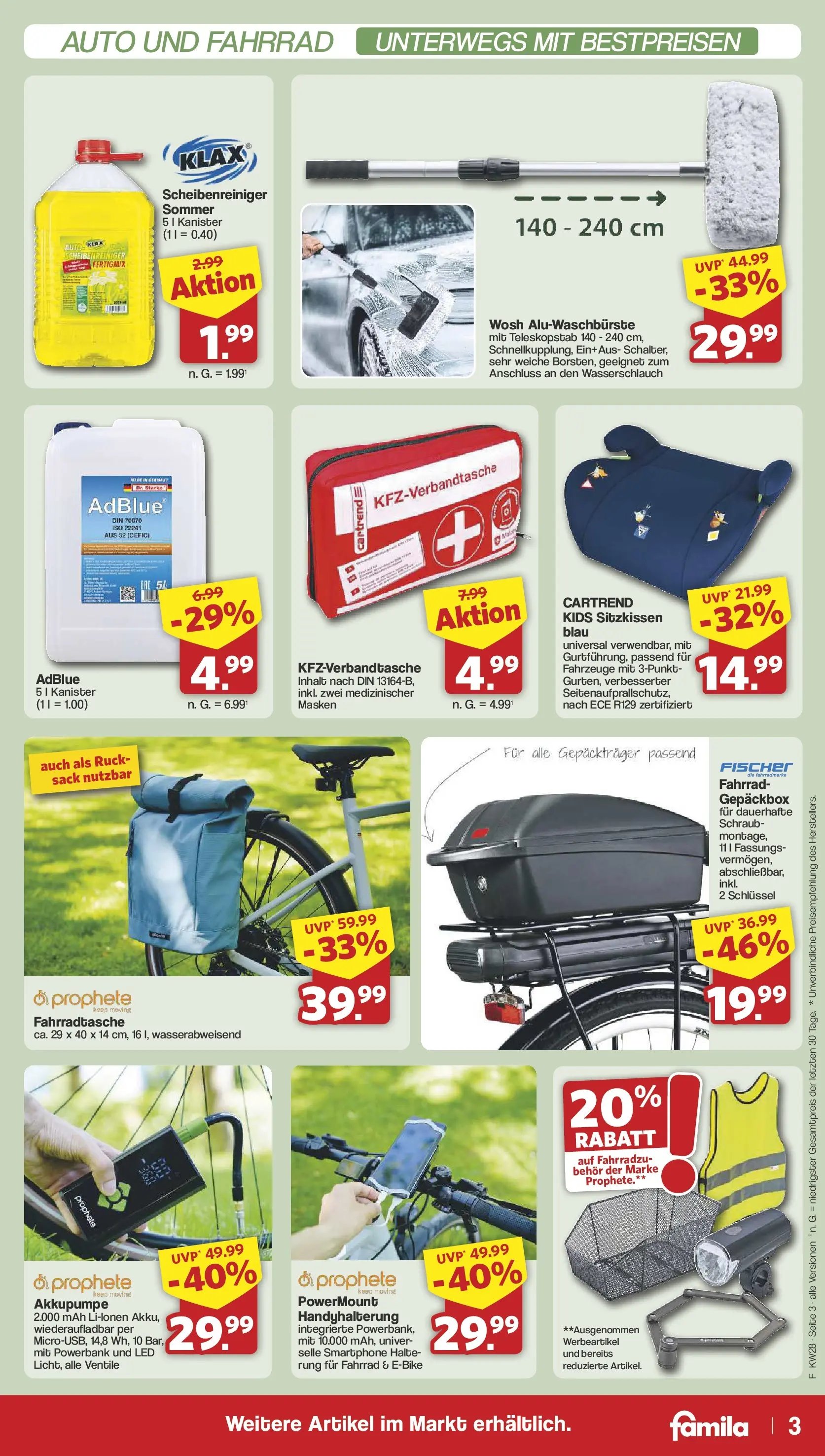 Famila Nordwest Einleger