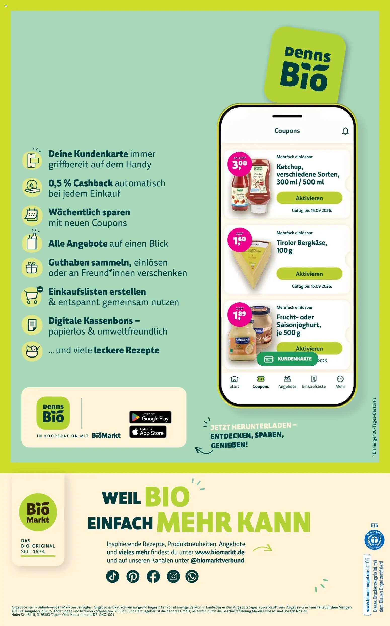 BioMarkt Prospekt