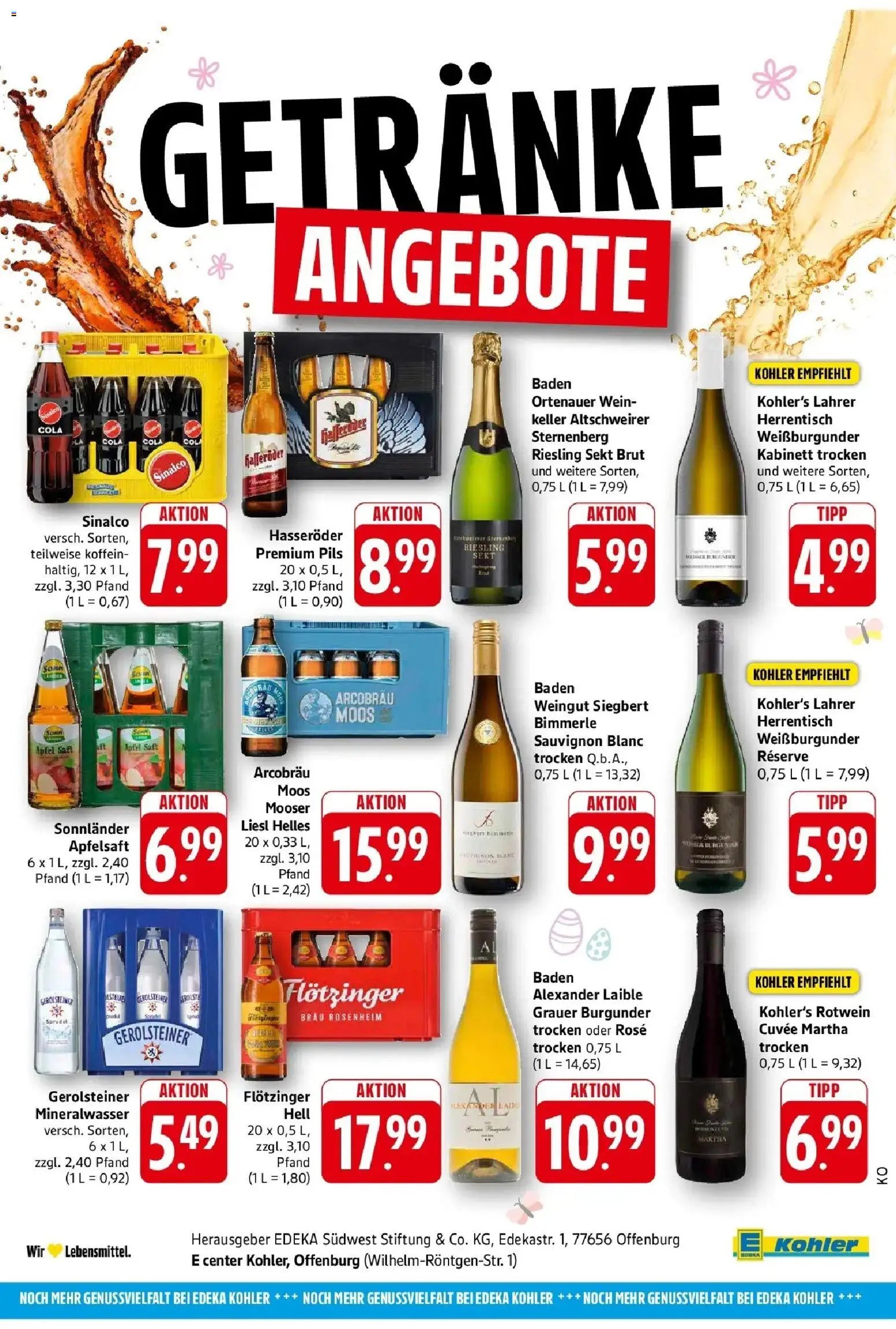 E center Prospekt Offenburg	 (2026-03-23 - 2026-03-28)