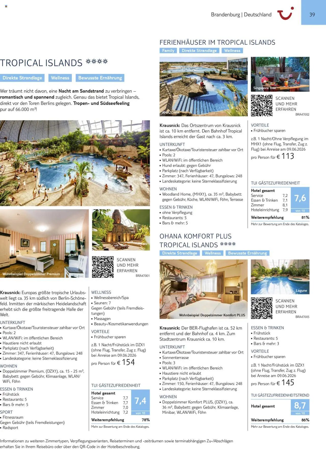 TUI Urlaub mit eigener Anreise 2025/26 (2025-11-01 - 2026-10-31)
