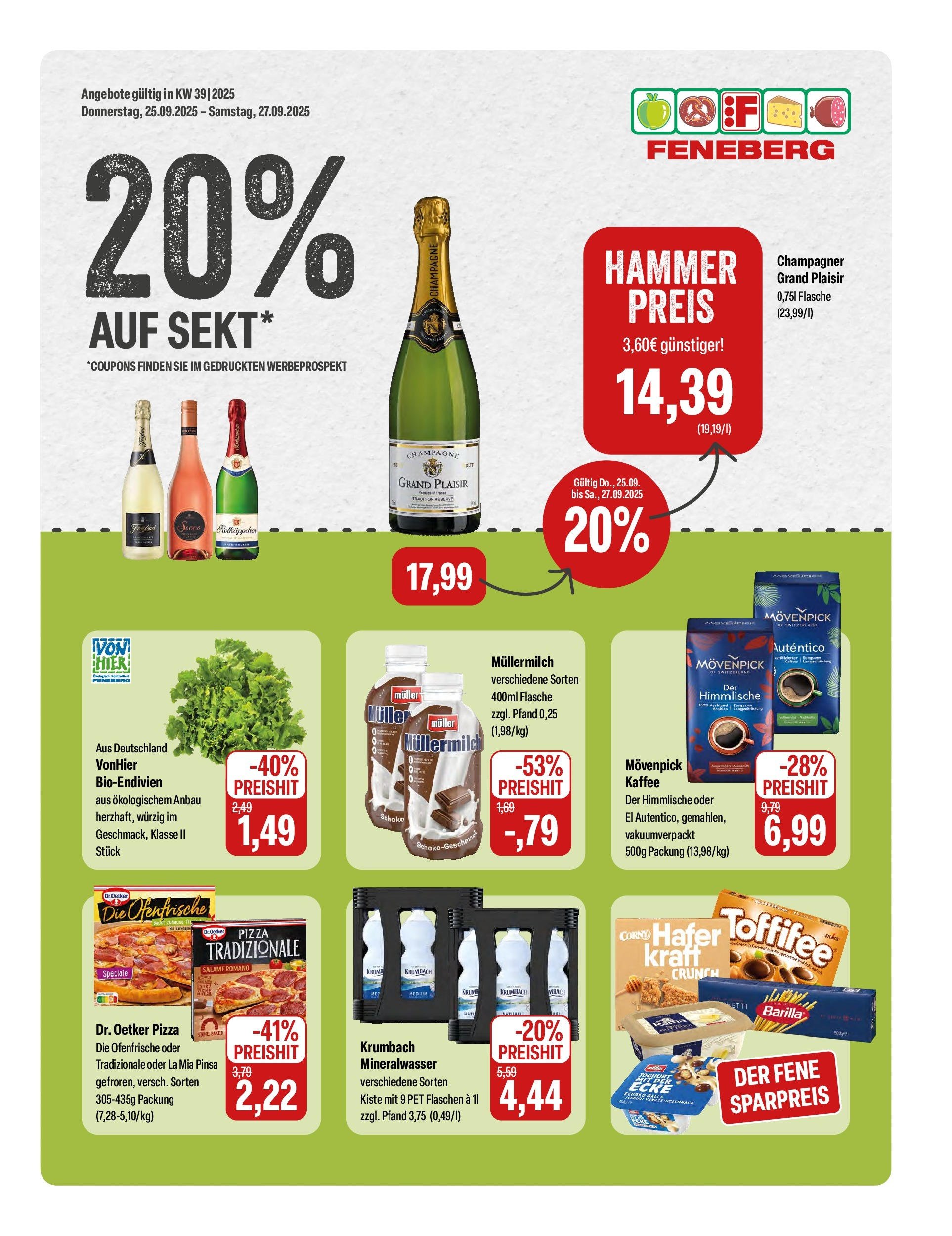 Feneberg Angebote (2025-09-25 - 2025-09-27) | 1