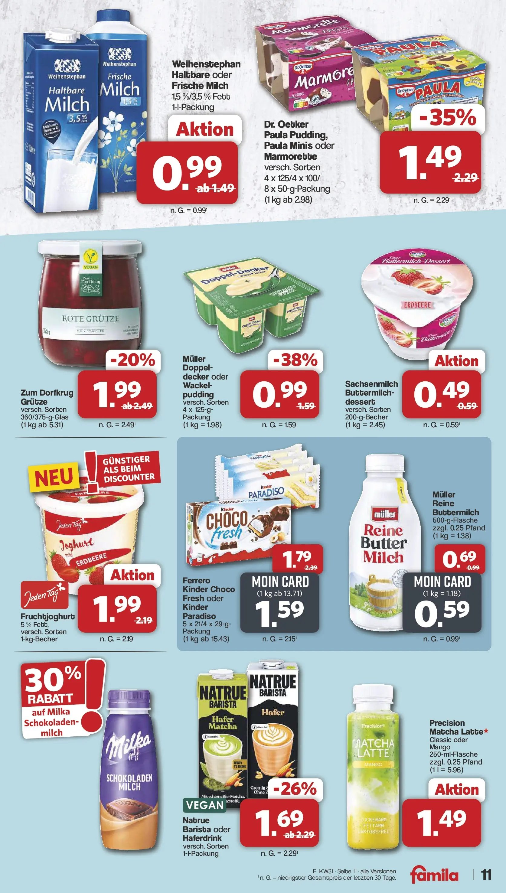 Famila Nordwest Wochenangebote